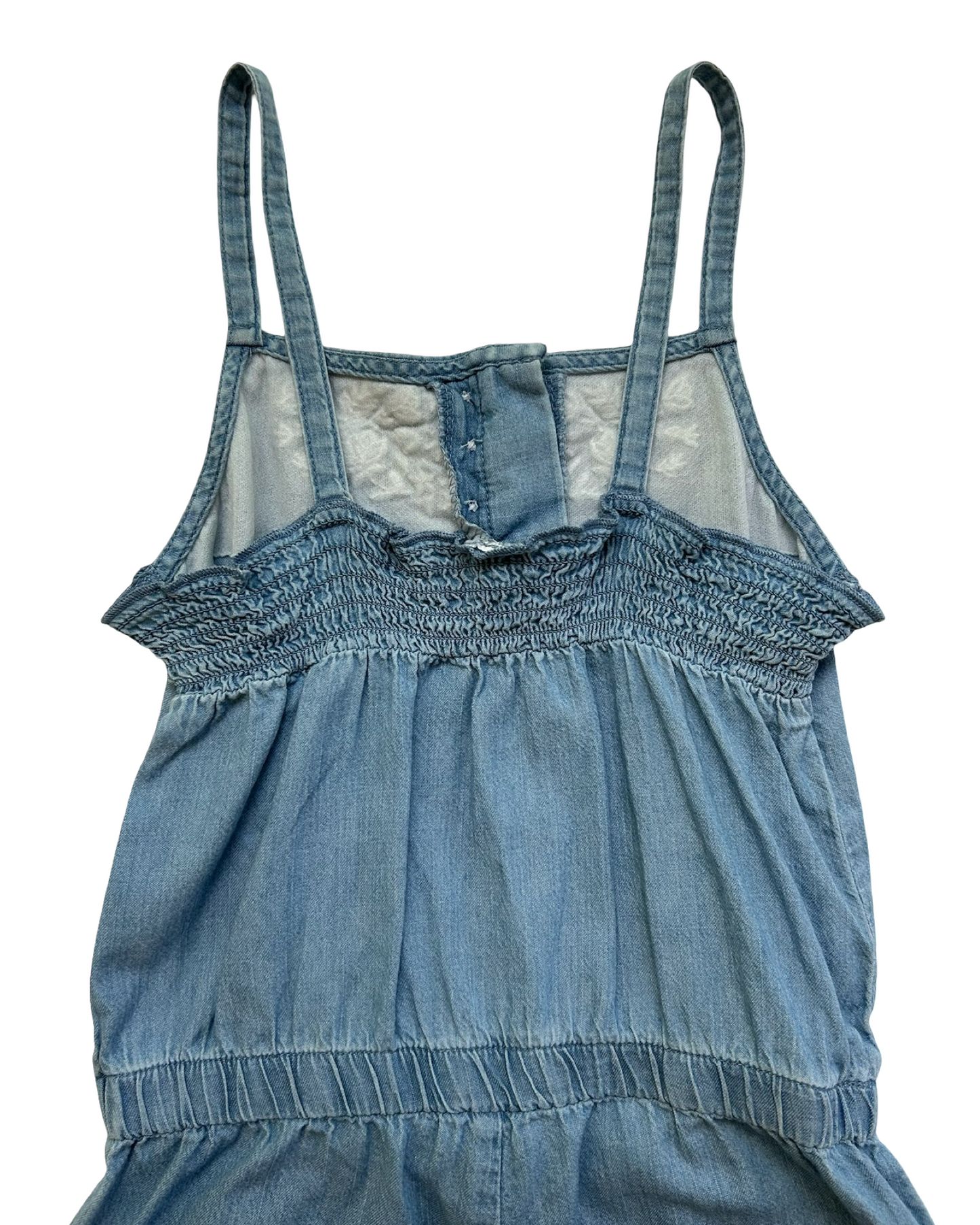 4T Toddlers Girls Carter’s Blue Denim Romper.