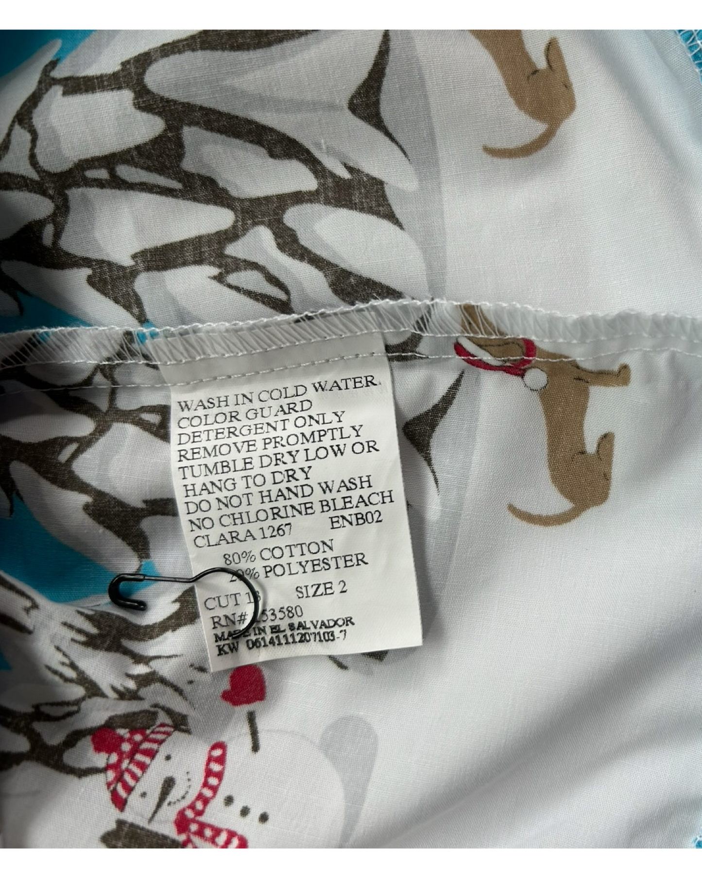 2T Toddler Girls Eleanor Rose Rhonda Polka Dots Santa Snow Christmas Long Sleeve Dress