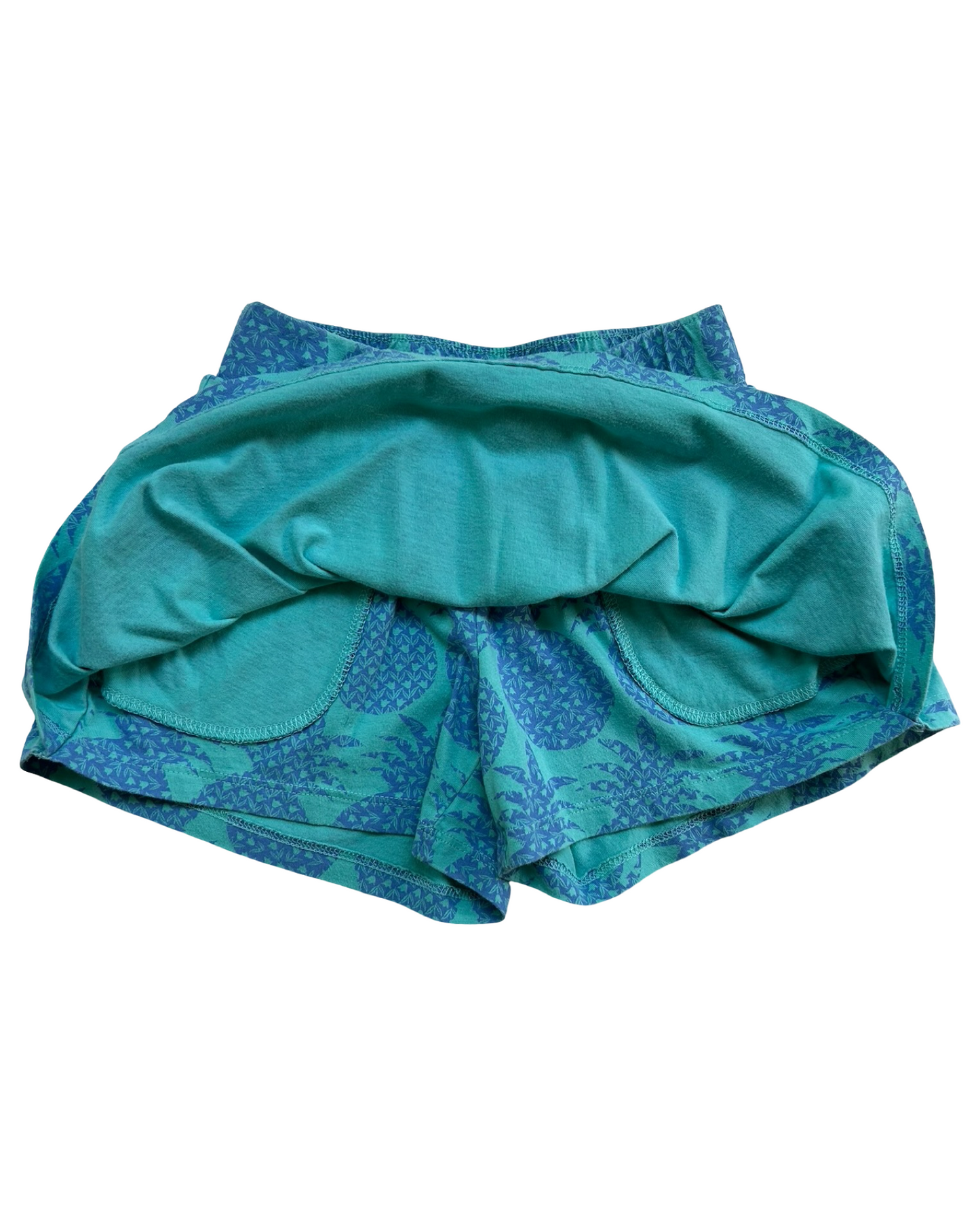 XS 4T-5T  Toddlers Girls Gap Kids Pineapple 🍍 Skort Whit Pockets