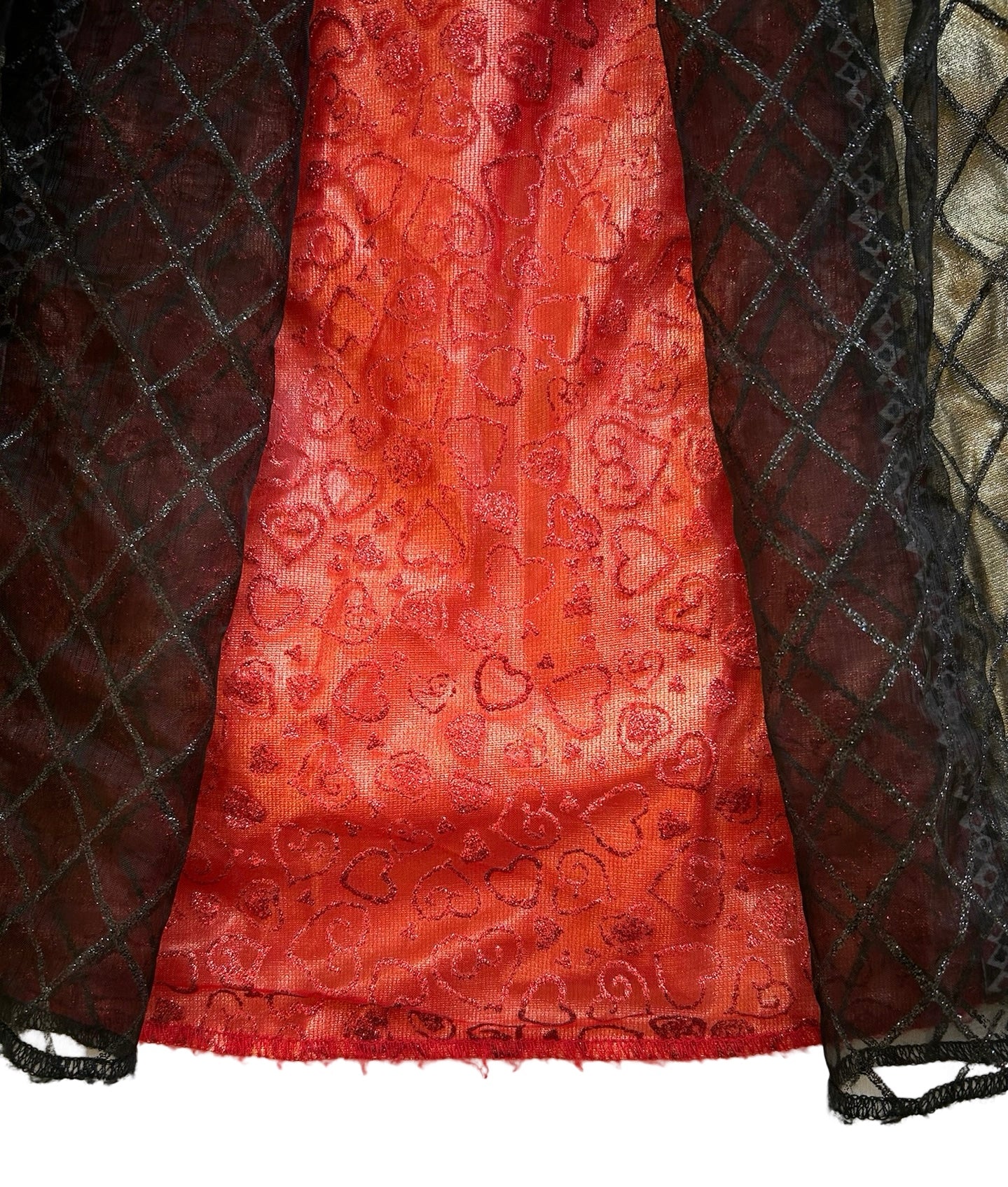 3T / 4T Toddler Girl Teetot & Co Queen Of Hearts Costume Dress