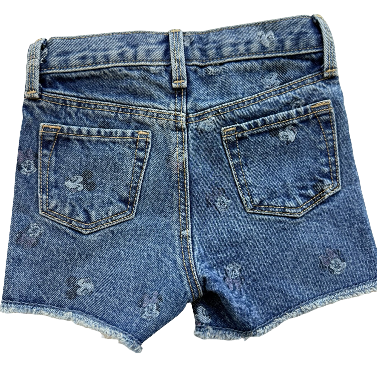 3T Toddler Girls Old Navy Disney Minnie Mouse Jean Shorts