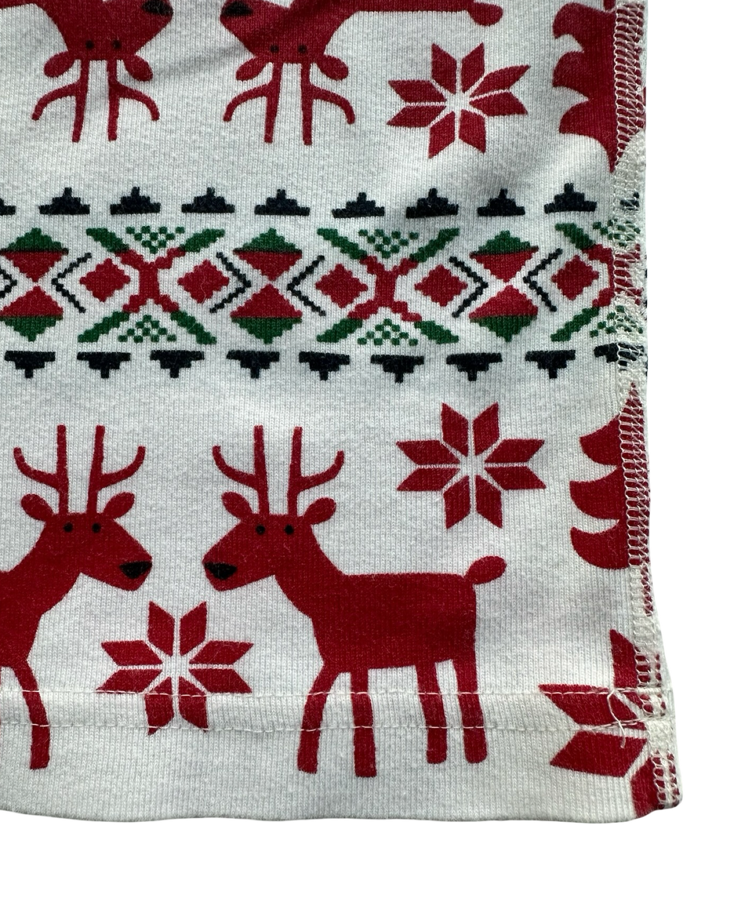 3T Toddler kids (Unisex) Hanna Andersson Dear Dear Organic Cotton Christmas Pjs 2 Pieces Set