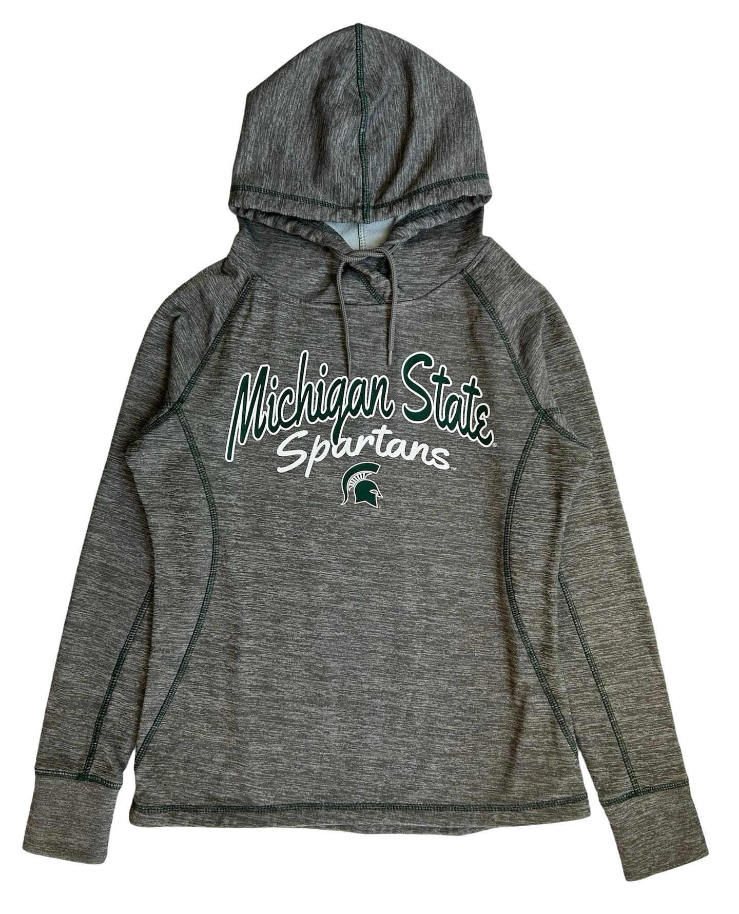 Small Men’s Colosseum Michigan State Spartans Hoodie Long Sleeve