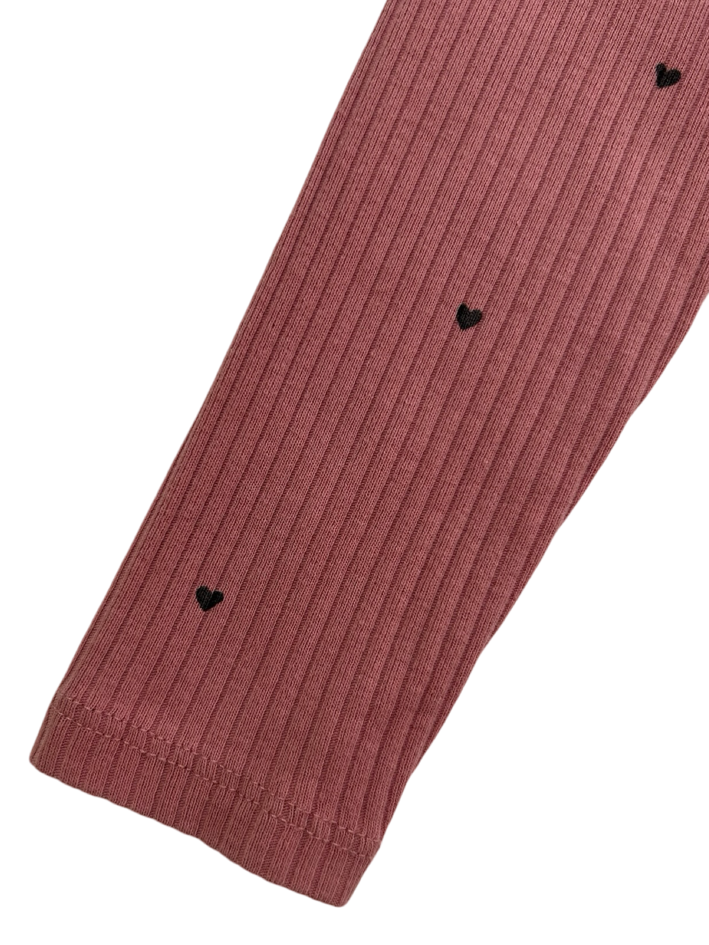 2T Toddler Girls H&M Heart 🖤🖤🖤 Long Sleeve Sweater Top.