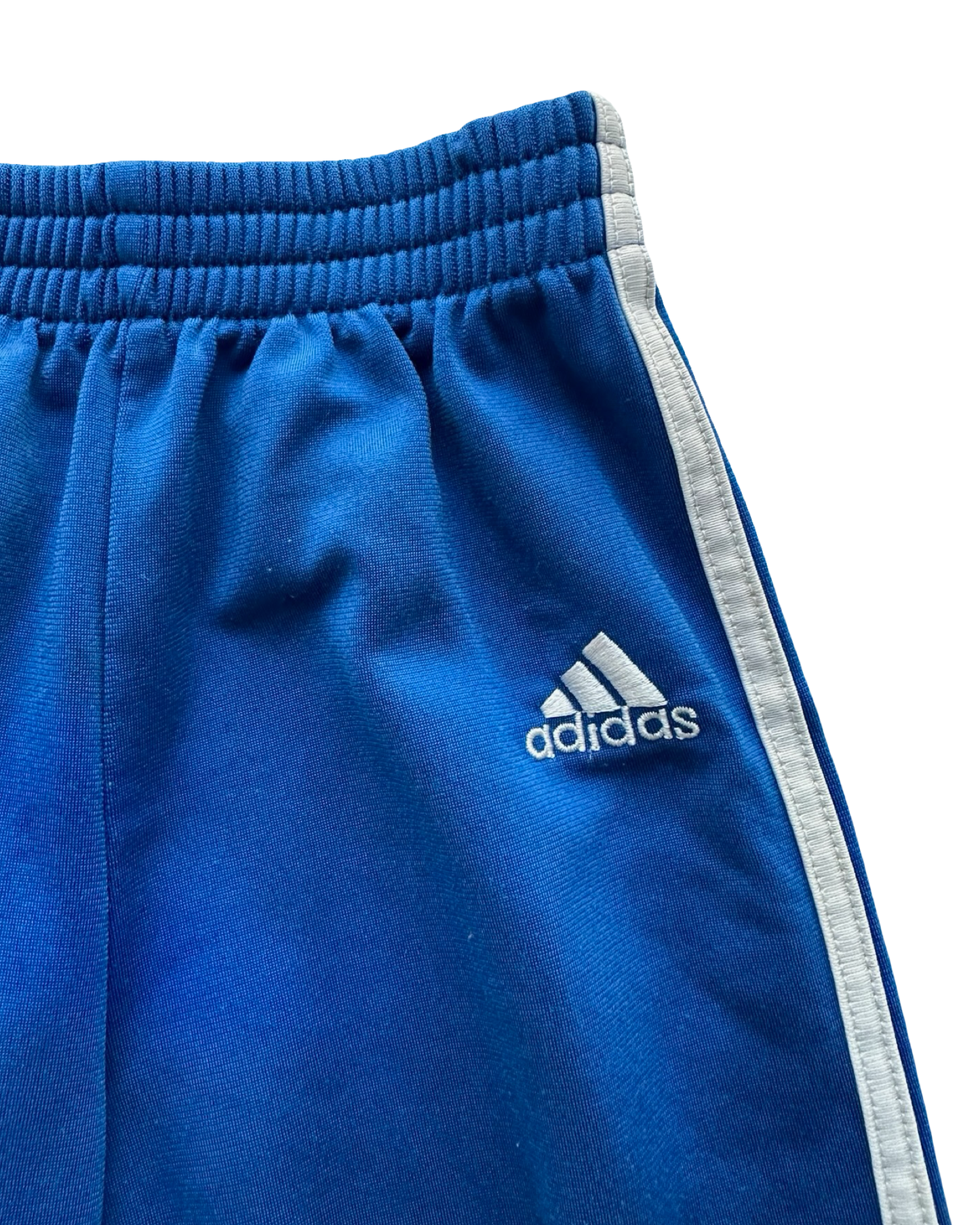 18M Baby Boy Adidas Blue With Striped White 2 Pieces Set