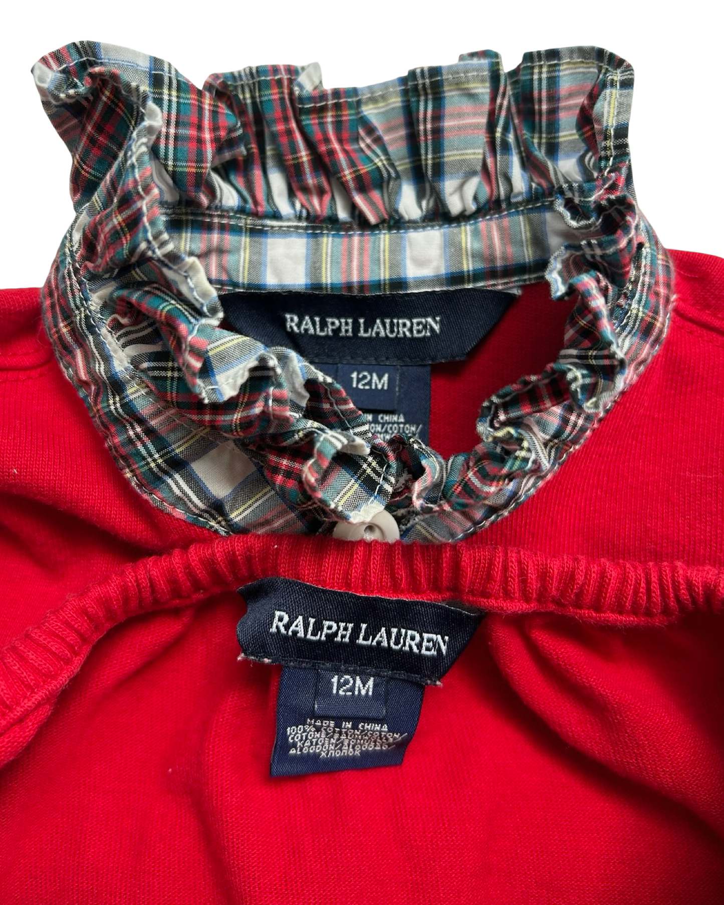 12M Baby Girls Ralph Lauren Dress + Bloomers