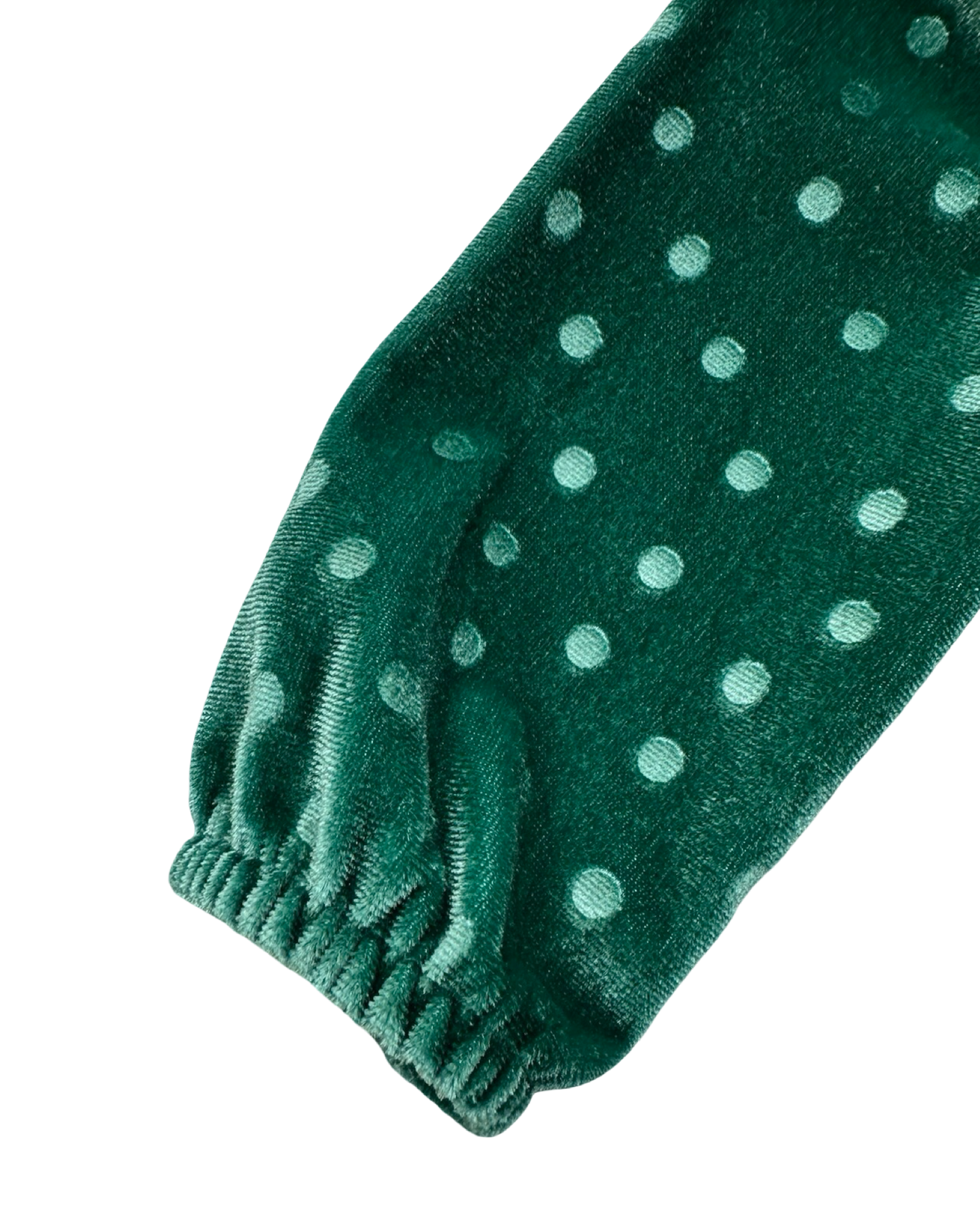 0-3M Baby Girls Cat & Jack Velvet Polka Dot Romper