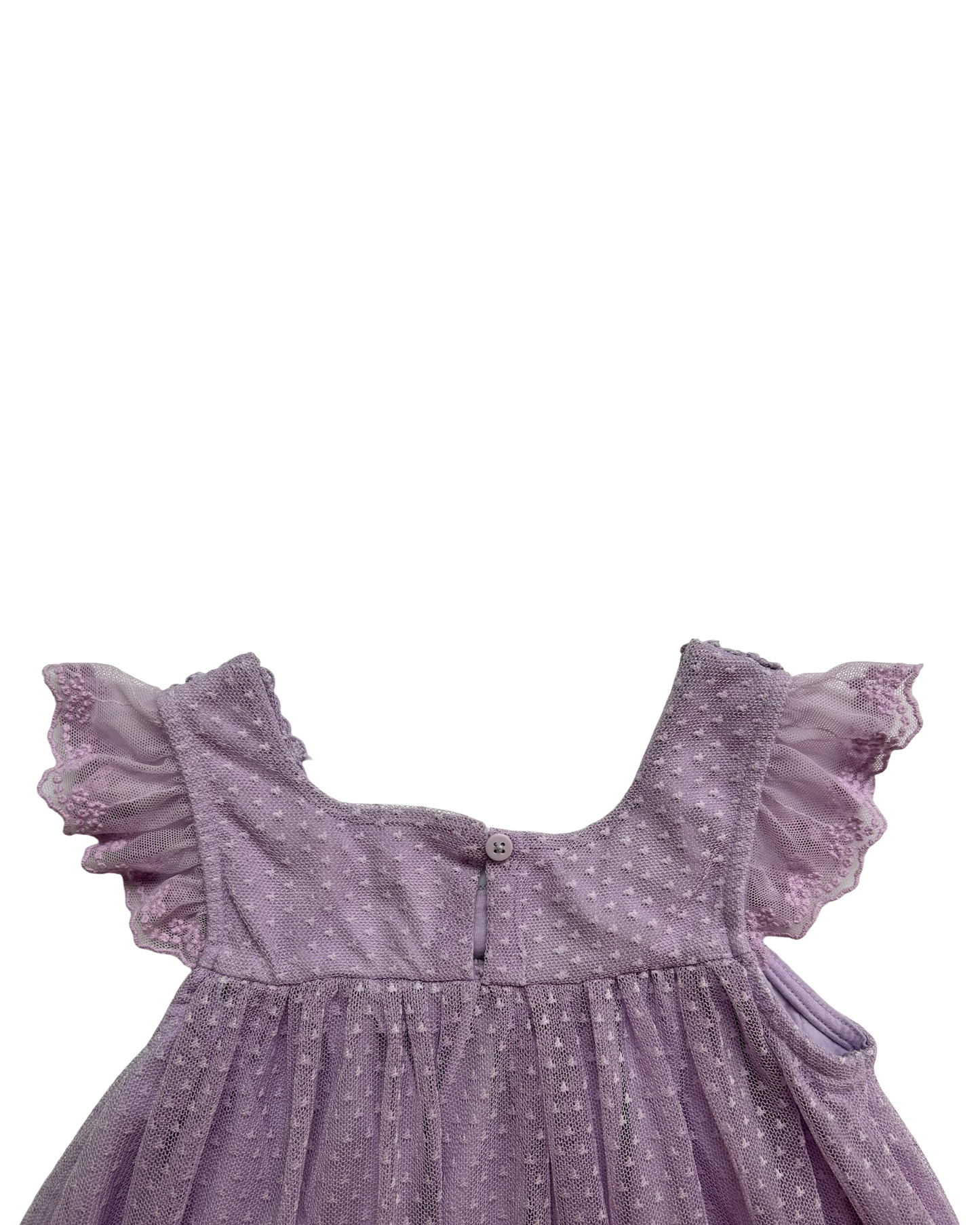 4T-5T Toddler Girls LCW Baby Square Neck Strapless Dress.