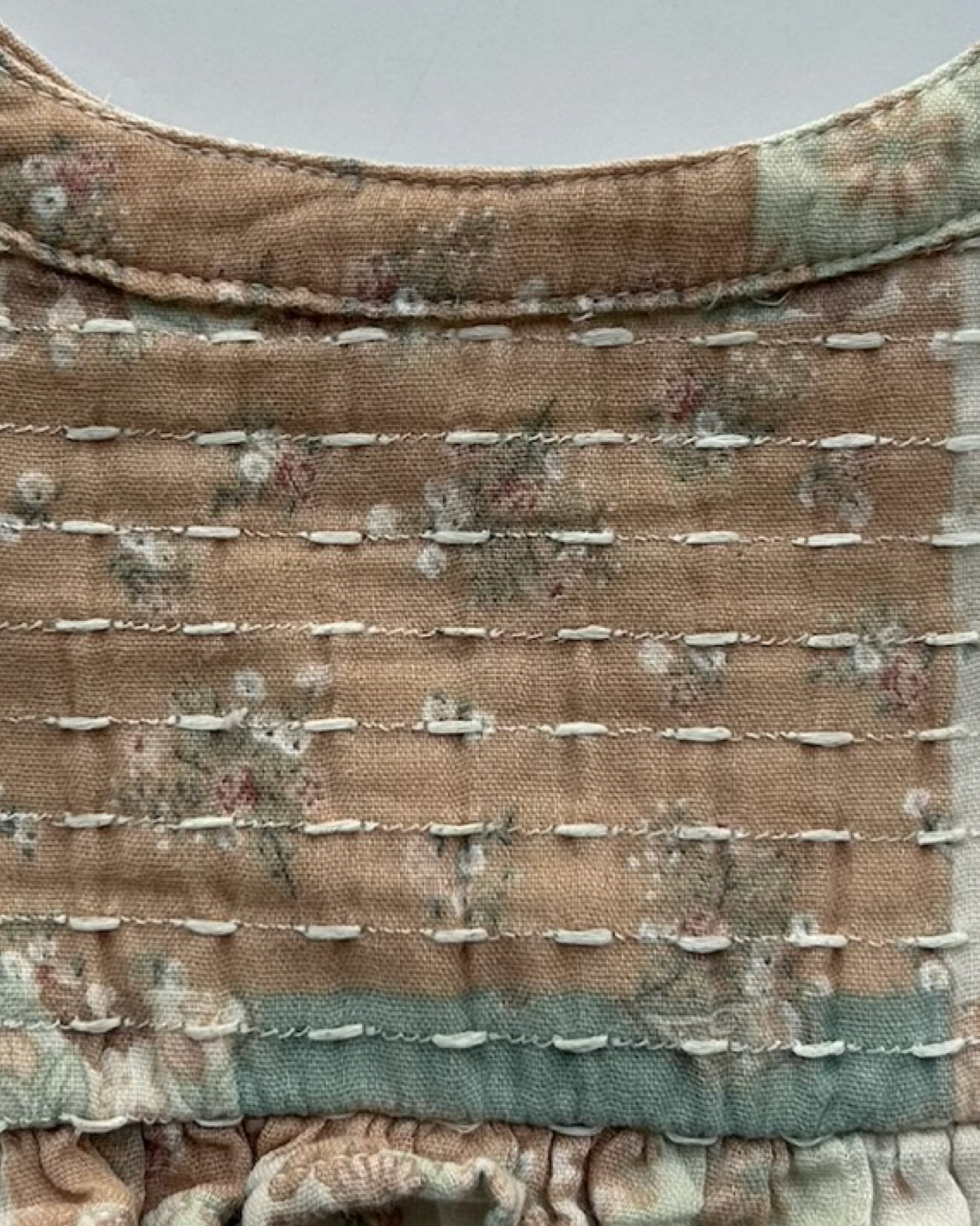 18M Baby Girls Easy-Peasy Patchwork Knit Long Sleeve Dress.