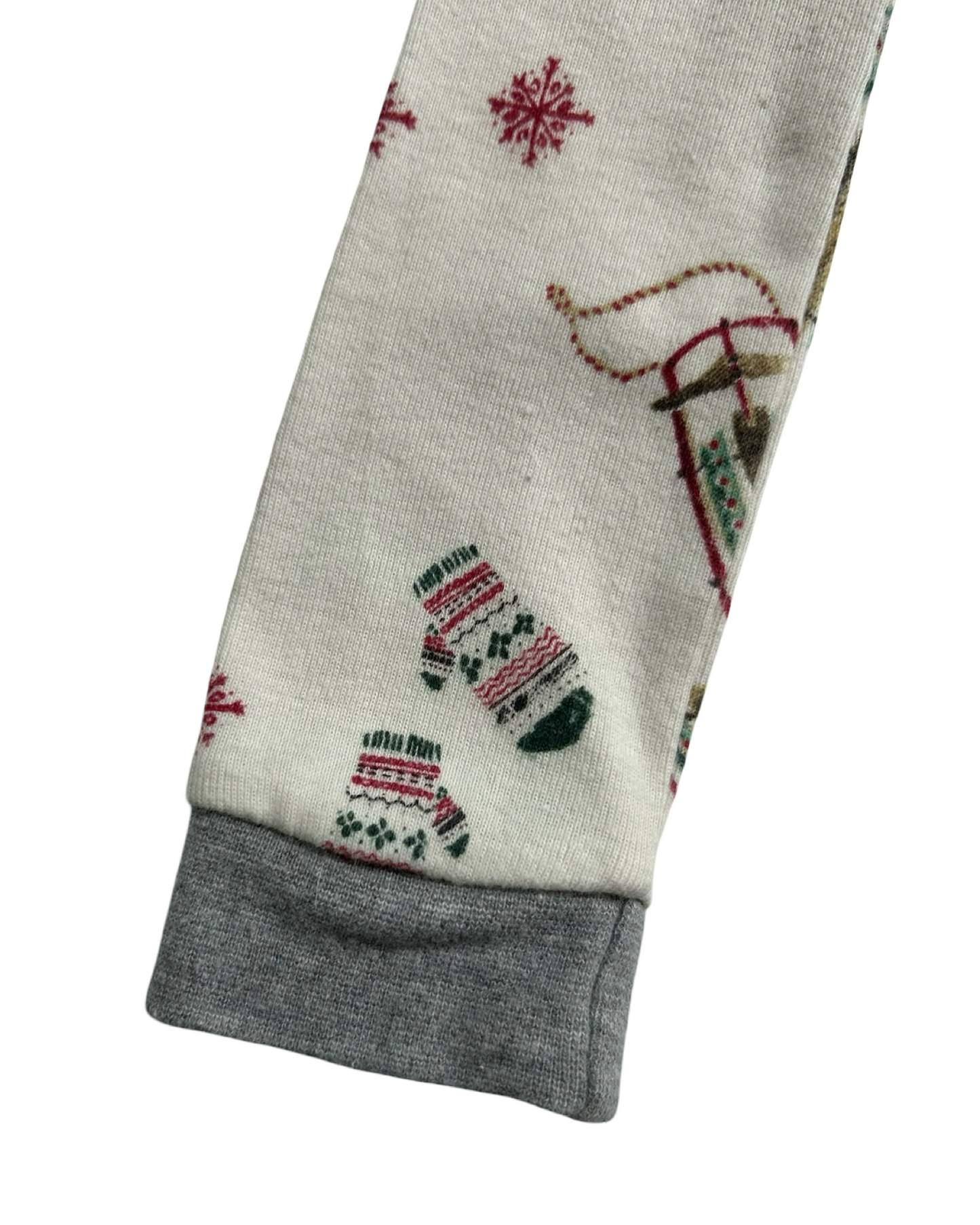 4T Toddler Girls/Boys (UNISEX) Burt’s Bees Kids Winter Christmas Organic Cotton 2 Piece Pjs Set