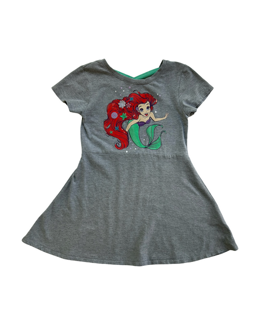 XS 4-5 Toddlers Girls Disney Little Mermaid Dress.
