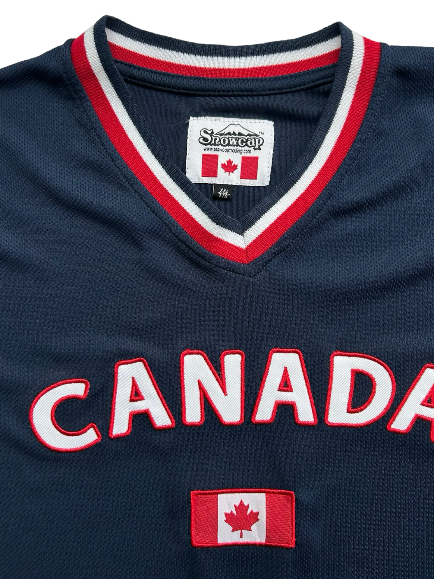 XXL (12-14Y) Youth Boys Snowcap Trading Canada Hockey Jersey