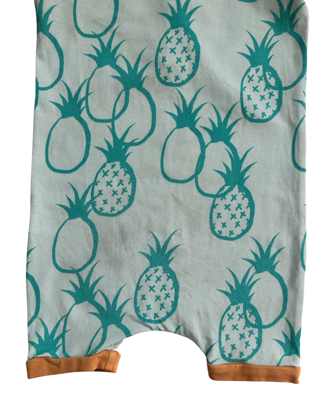 2T Toddler Boy / Girl RAGS to Raches Pineapple Tank Shortie Romper