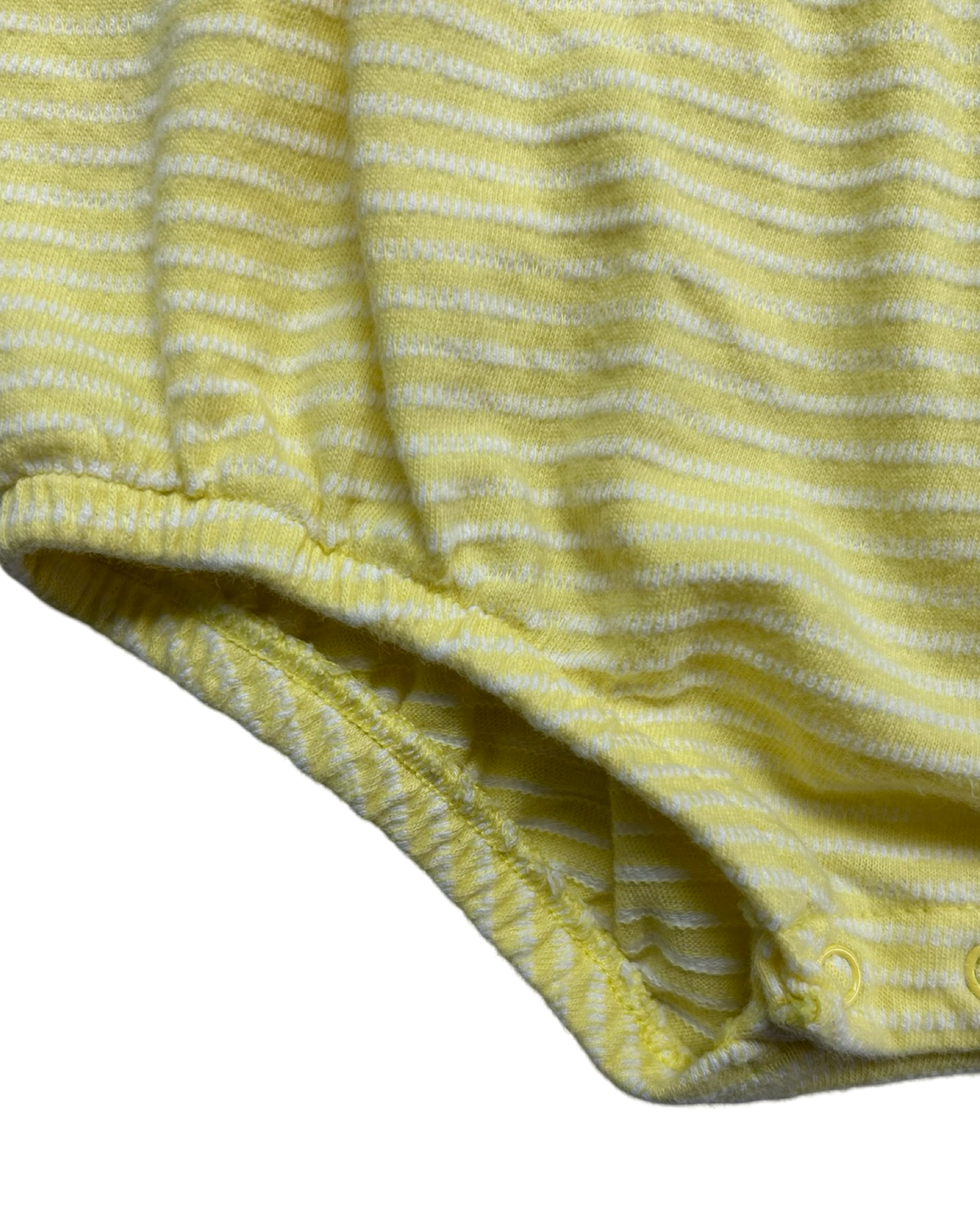 18M Baby Girl Yellow Cat & Jack Bubble Romper