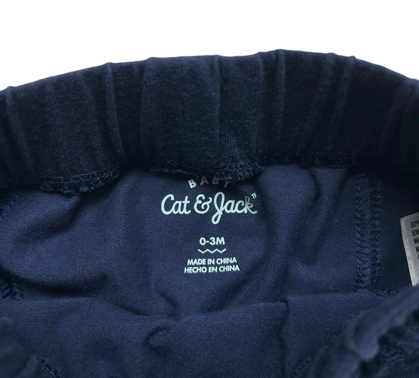 0-3M Baby Boy Cat & Jack Blue Bubble Shorts