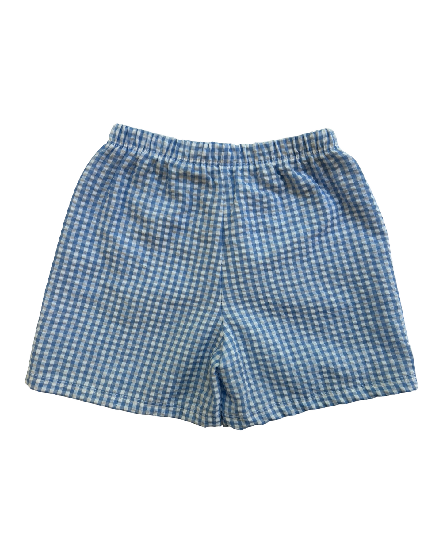 2Y Toddler Boys Boutique Gingham Short.