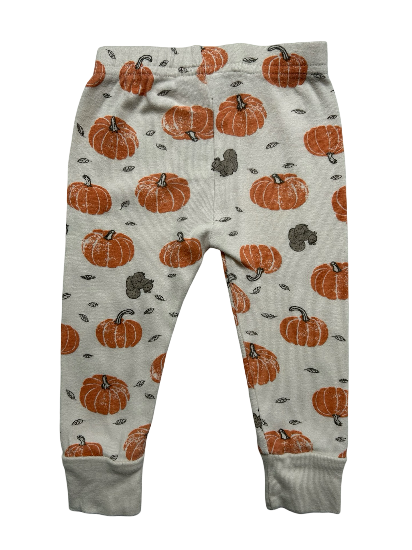 6M Baby Girl Little Planet Organic By Carters Pumpkin Pajamas Set