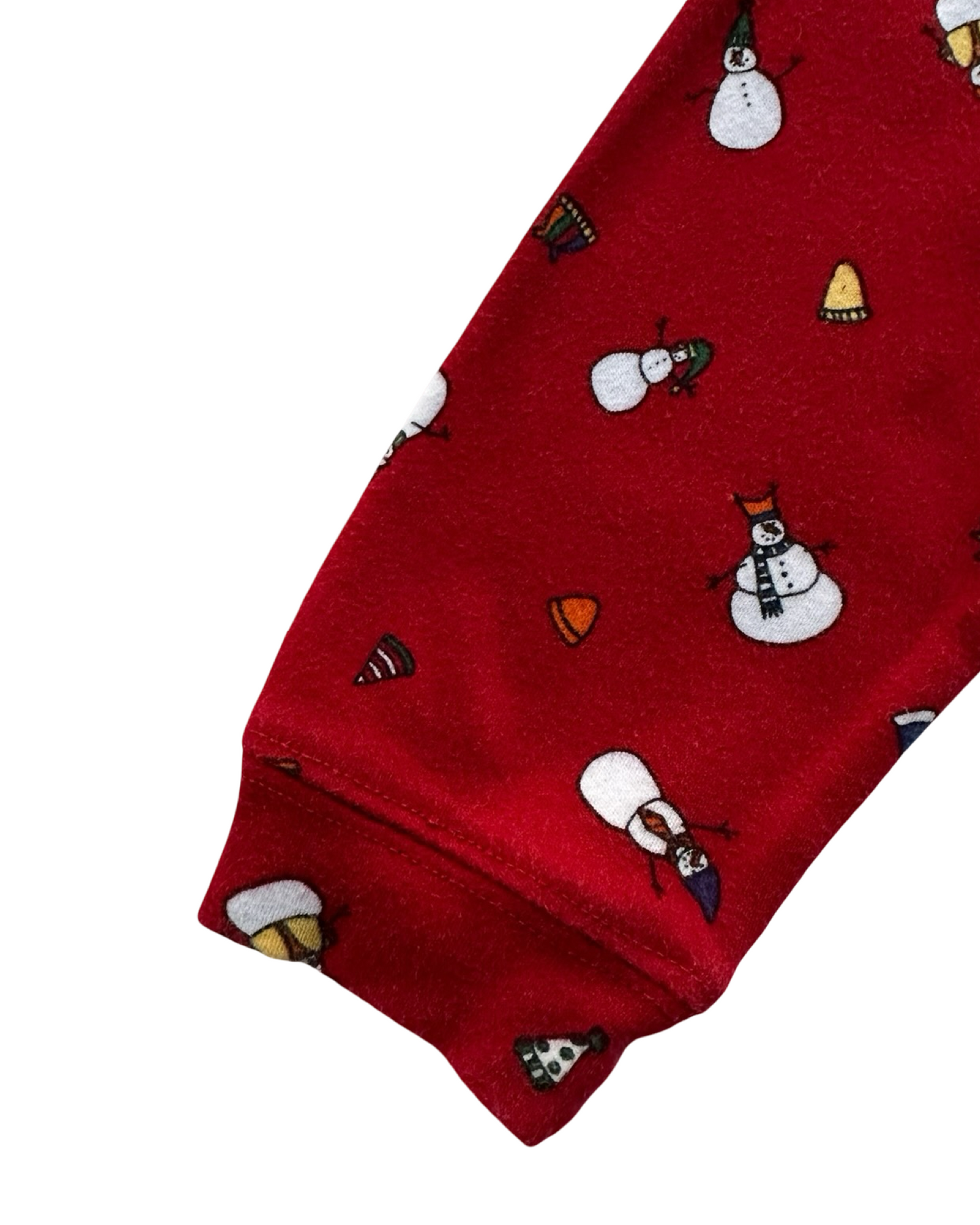 6T-7T Toddler Girls Talbots  Kids Holiday Christmas Snowman ⛄️ Mock Neck Sweater