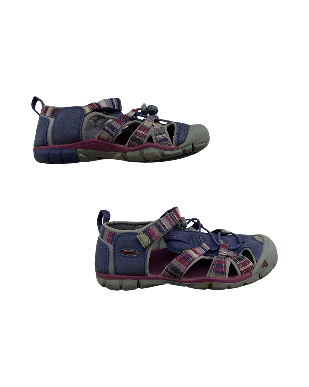 Youth Girls Size 3 Purple / Pink Keens