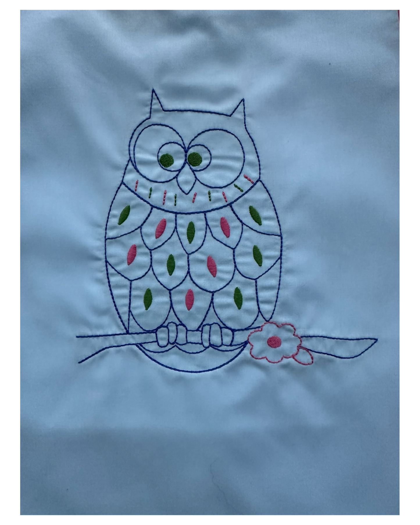 4T Toddler Girls The Beaufort Bonnet Company Annie Owl Apron Sleeveless Dress.