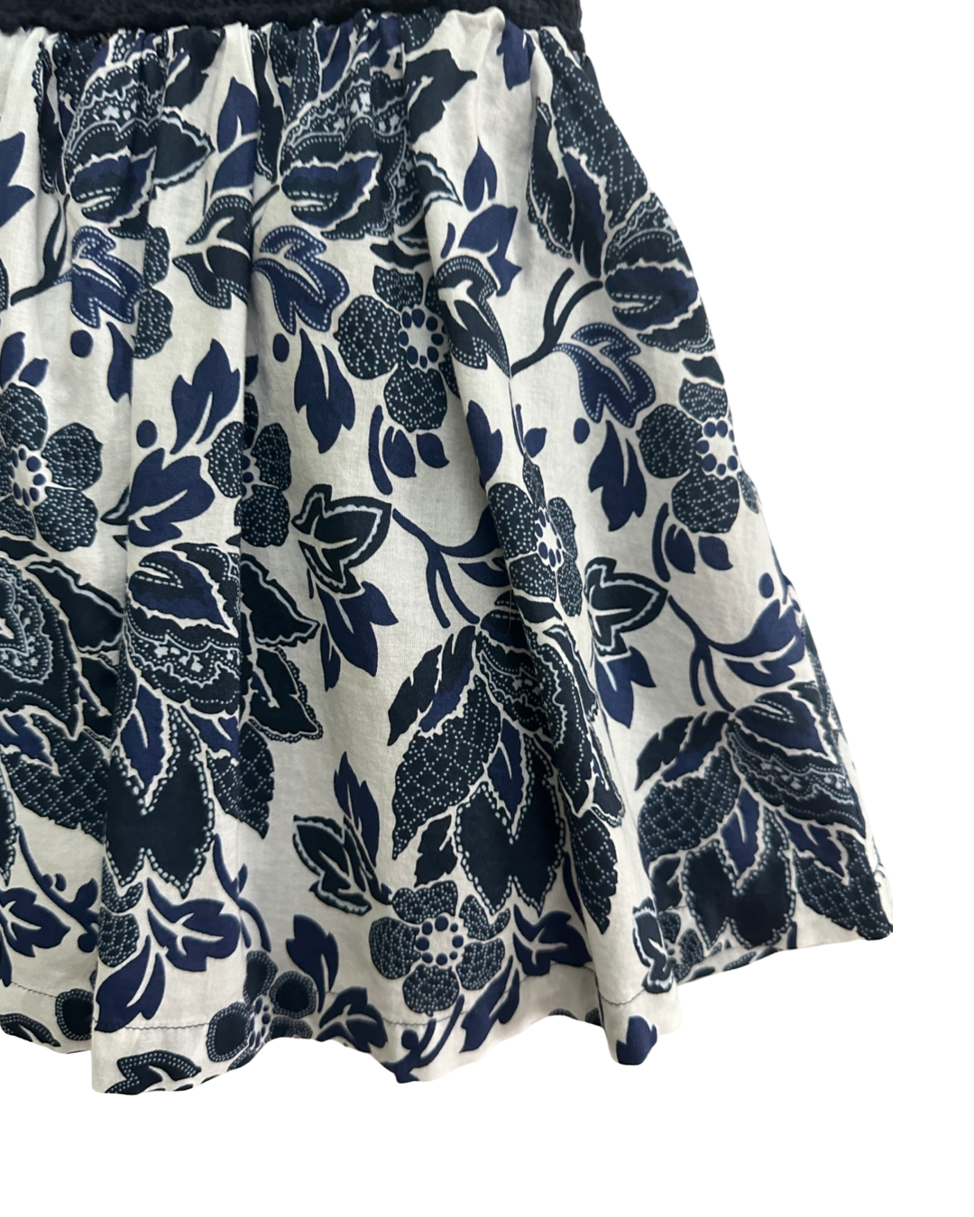 12M-18M Baby Girl Baby Gap Navy Crochet Top Floral Dress