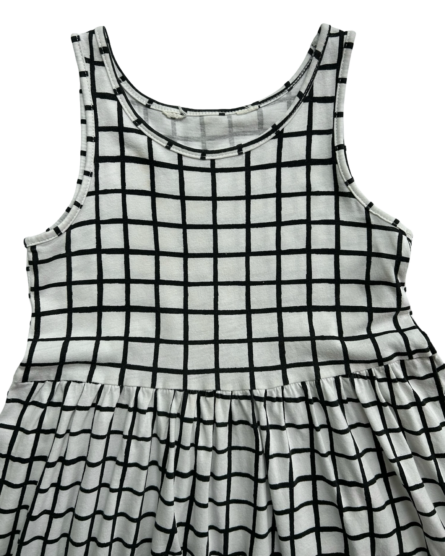 4T -6Y Toddler Girl H&M Black Geometric Play Dress