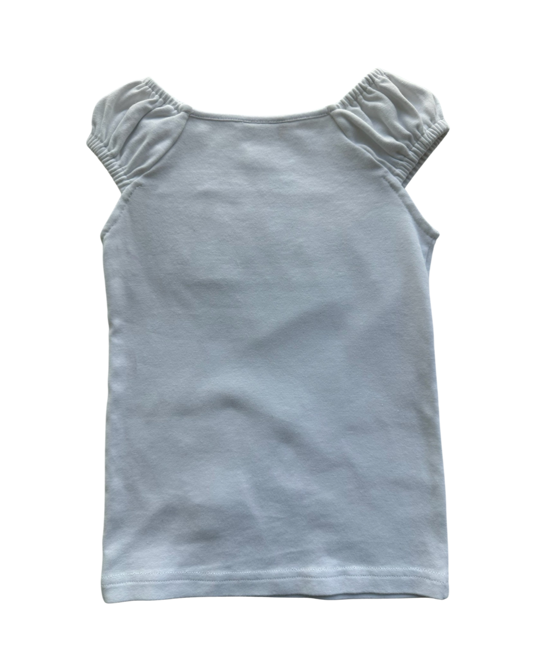 5T Toddler Girl White Smocked Popsicle Top W/ Matching Green Polka Dot Hanna Andersson Skort