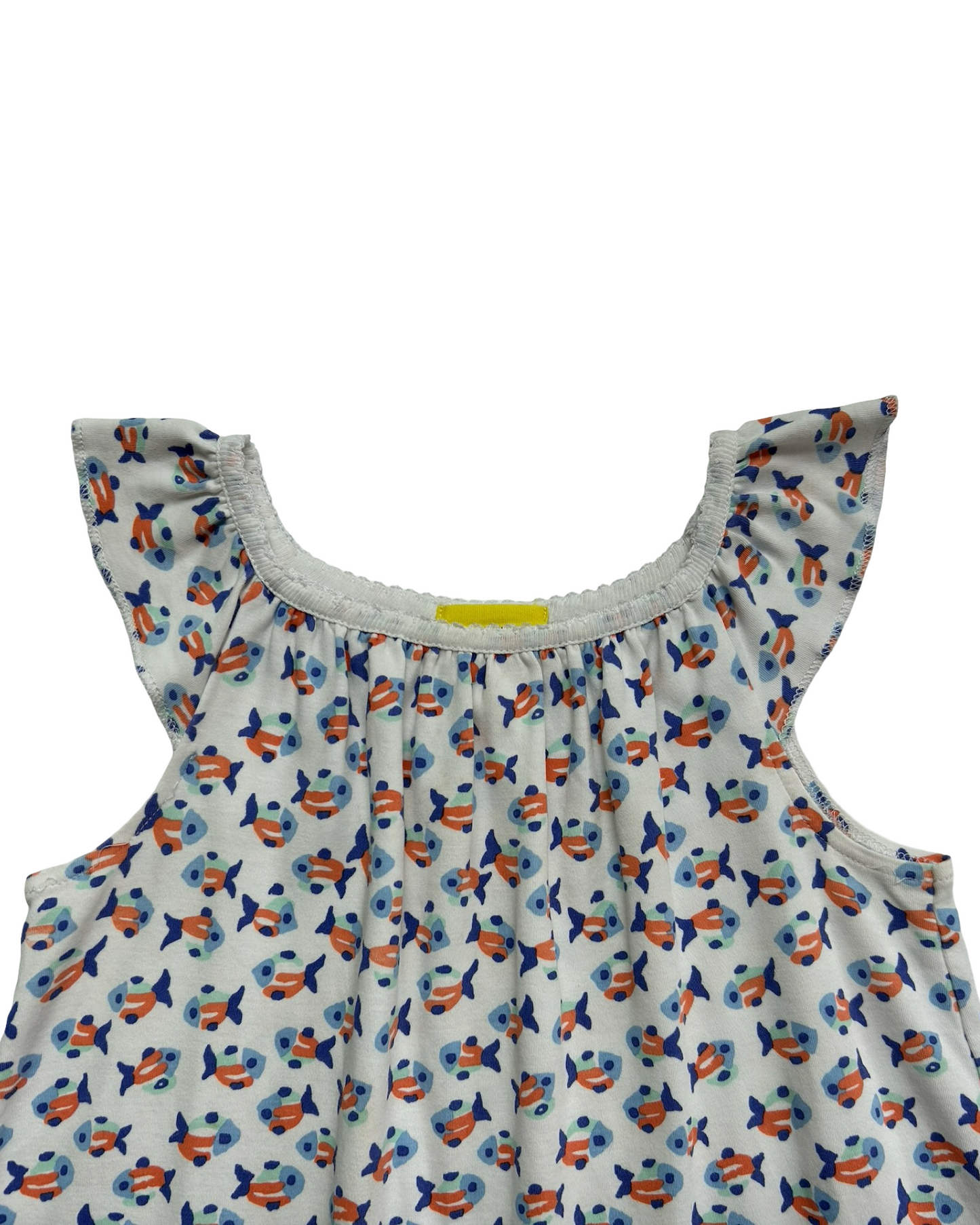 4T Toddler Girls Roberta Roller Rabbit Fish Print Tank Top