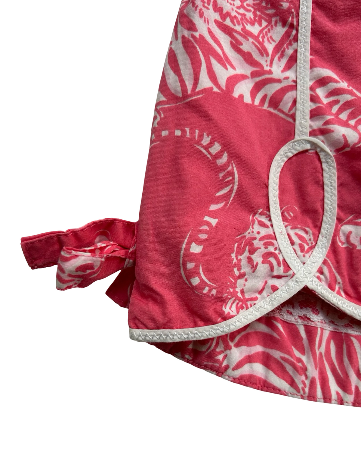 4T  Toddler Girl Lilly Pulitzer Skirt Pink Tiger 🐅 Preppy Lined Skort