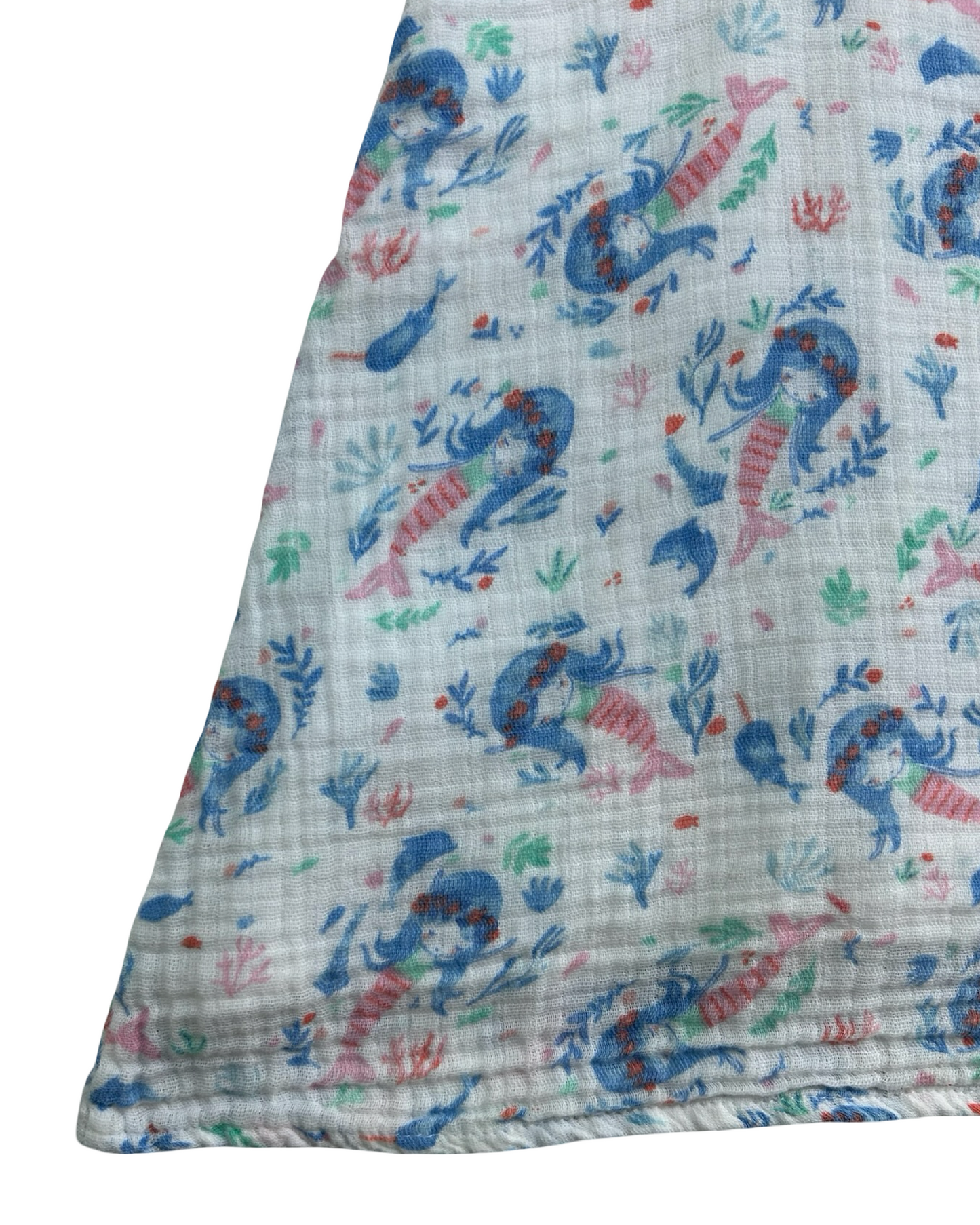 Toddler Girl Angel Dear Colorful Mermaid Dress.