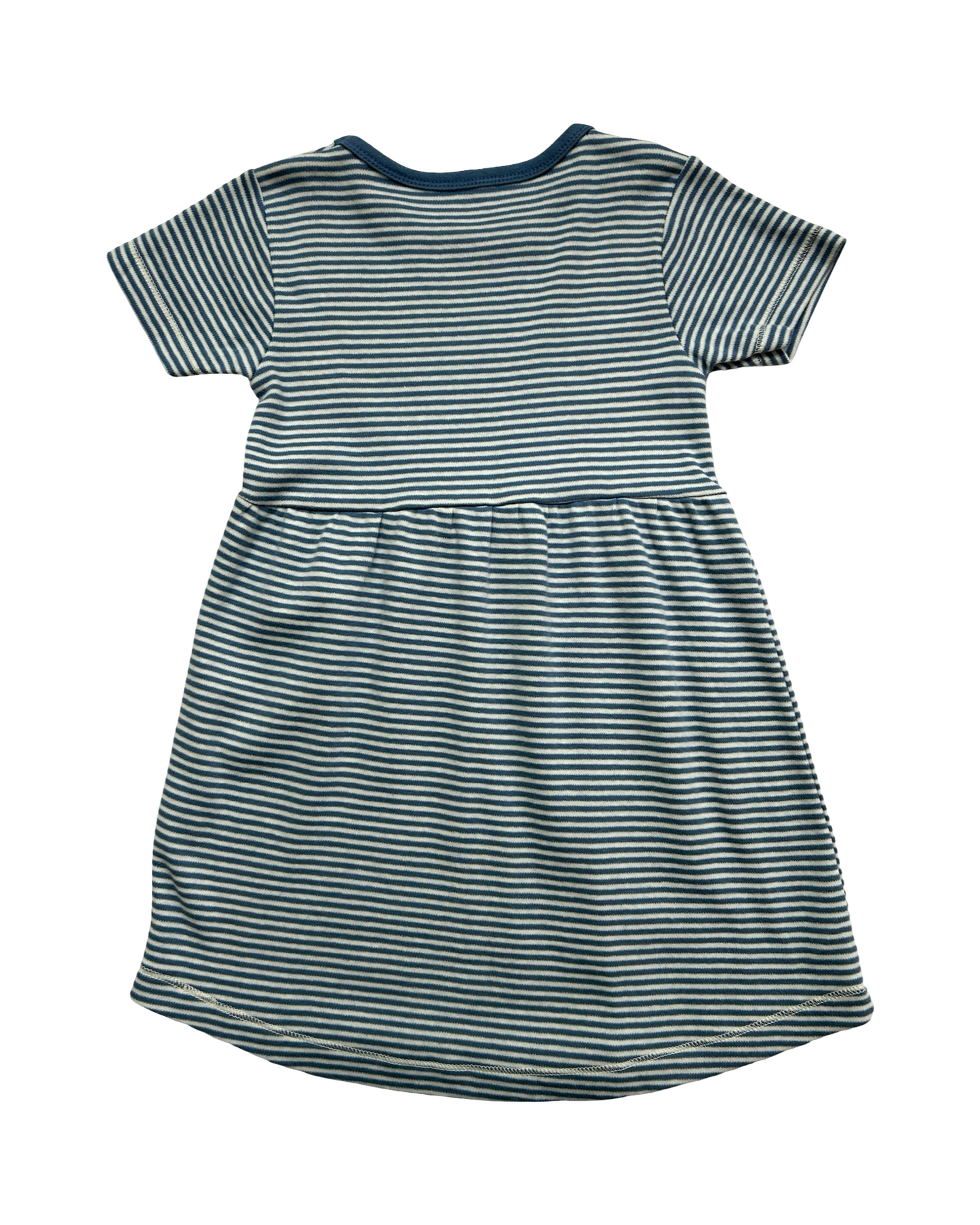 4T Toddlers Girls Touched By Nature Organic Cotton Striped Dress