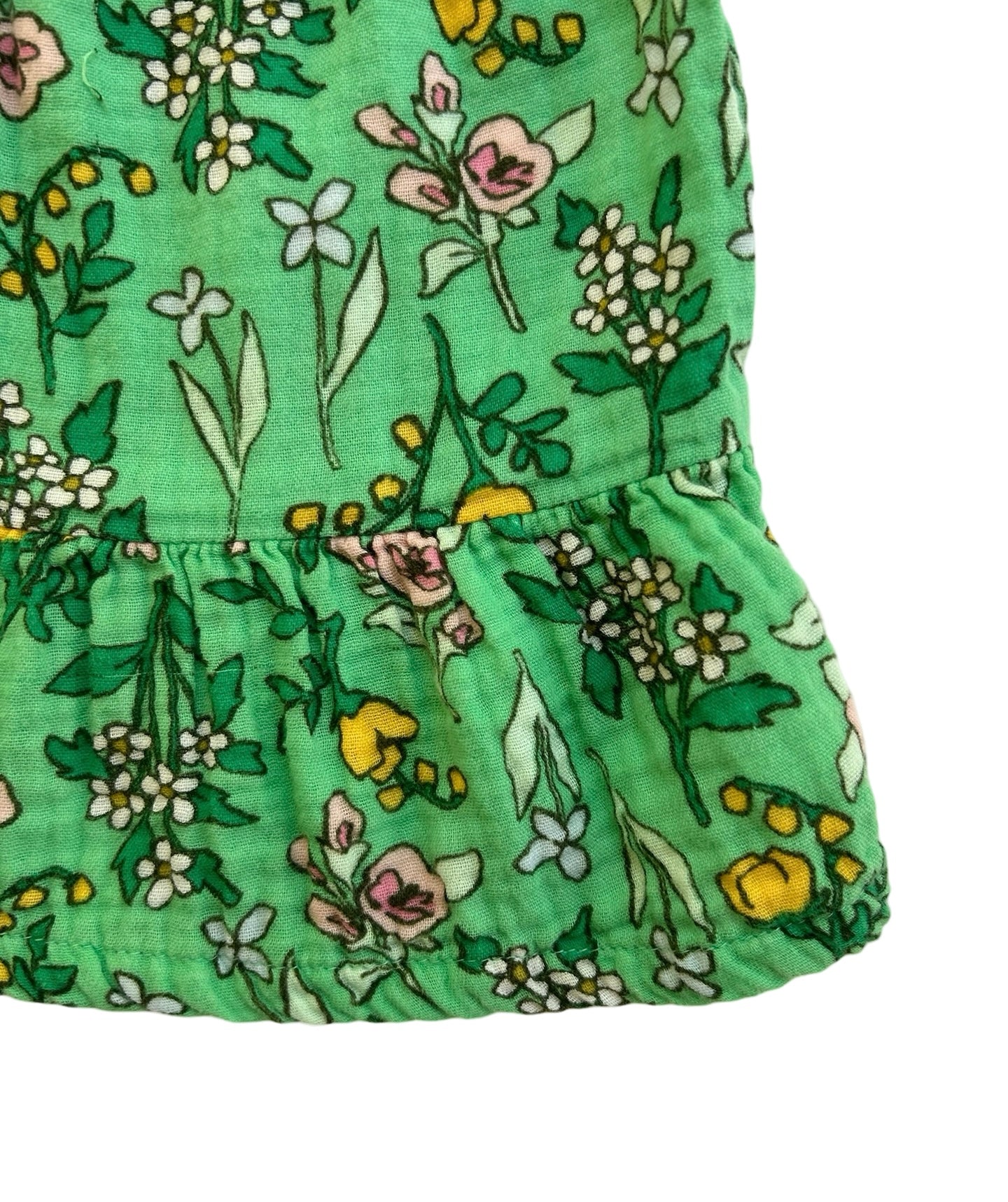 18M Baby Girl’s Cat & Jack Green Long Sleeve Floral Dress