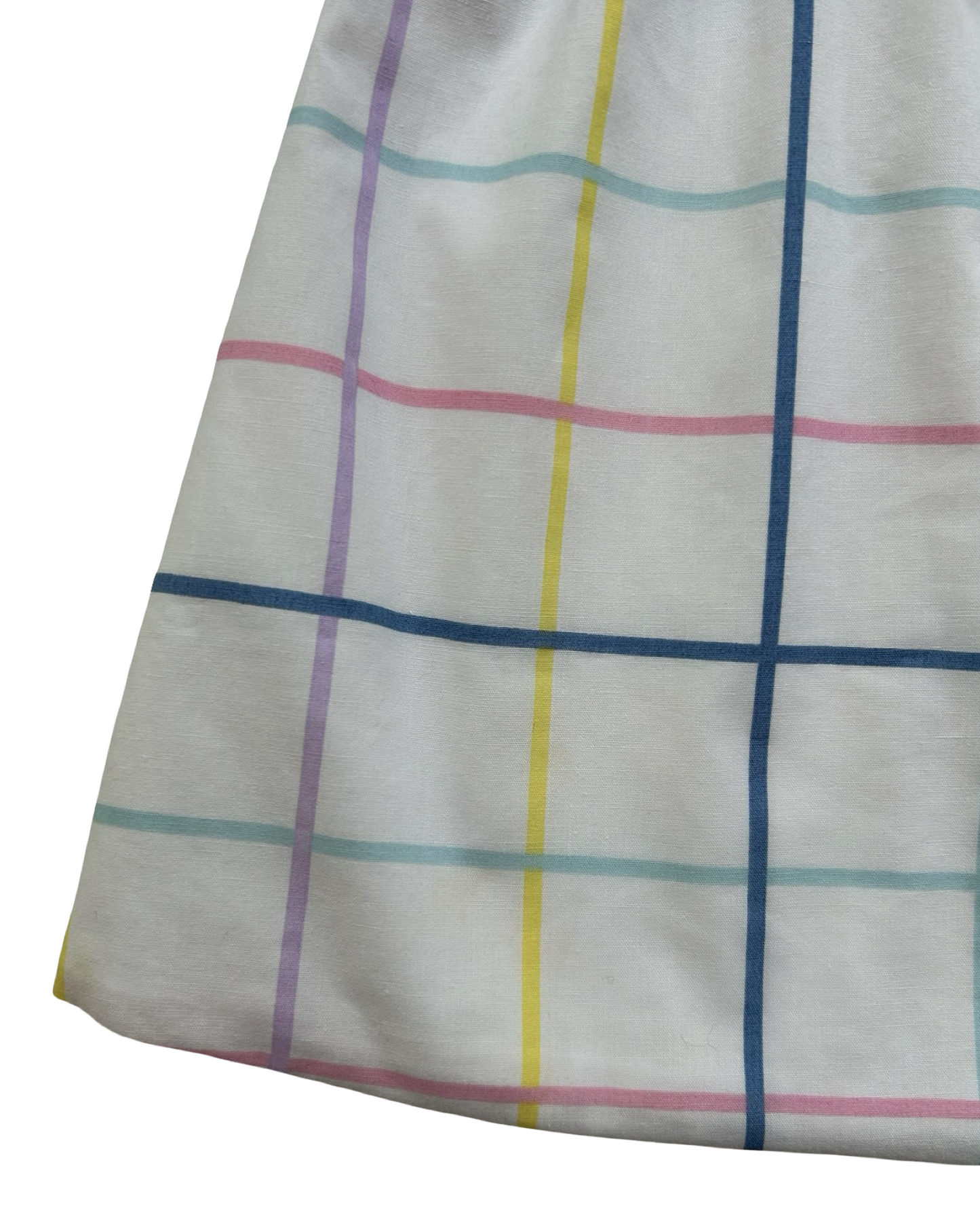 6Y Youth Girls The Beaufort  Bonnet Company Plaid Top With Pink Tie Shoulders And Pink Bloomers Two Piece Set Outfit NWOT.