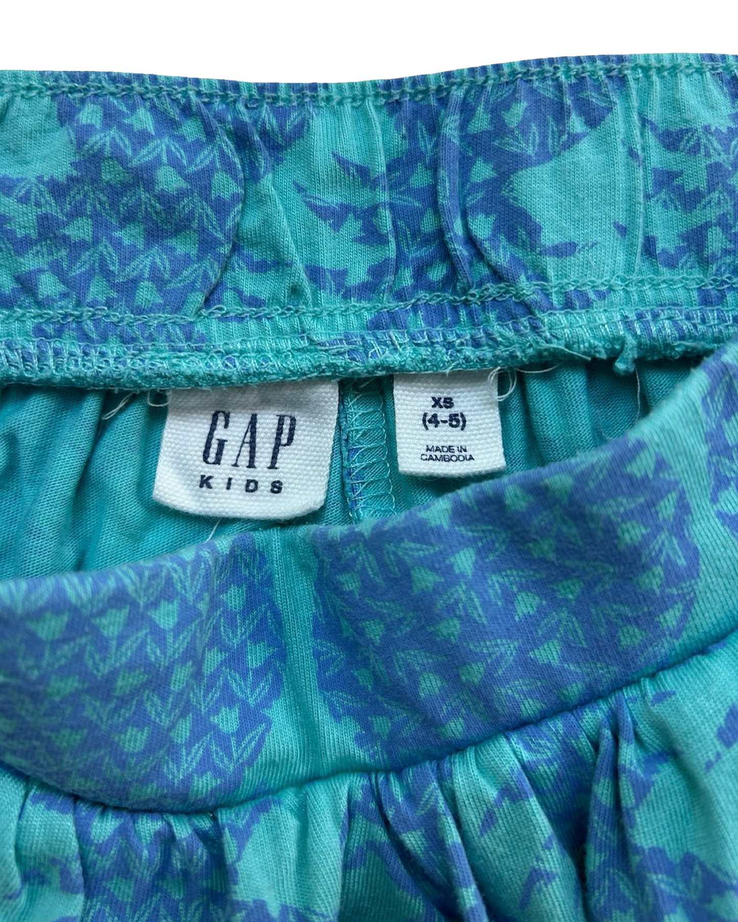 XS 4T-5T  Toddlers Girls Gap Kids Pineapple 🍍 Skort Whit Pockets