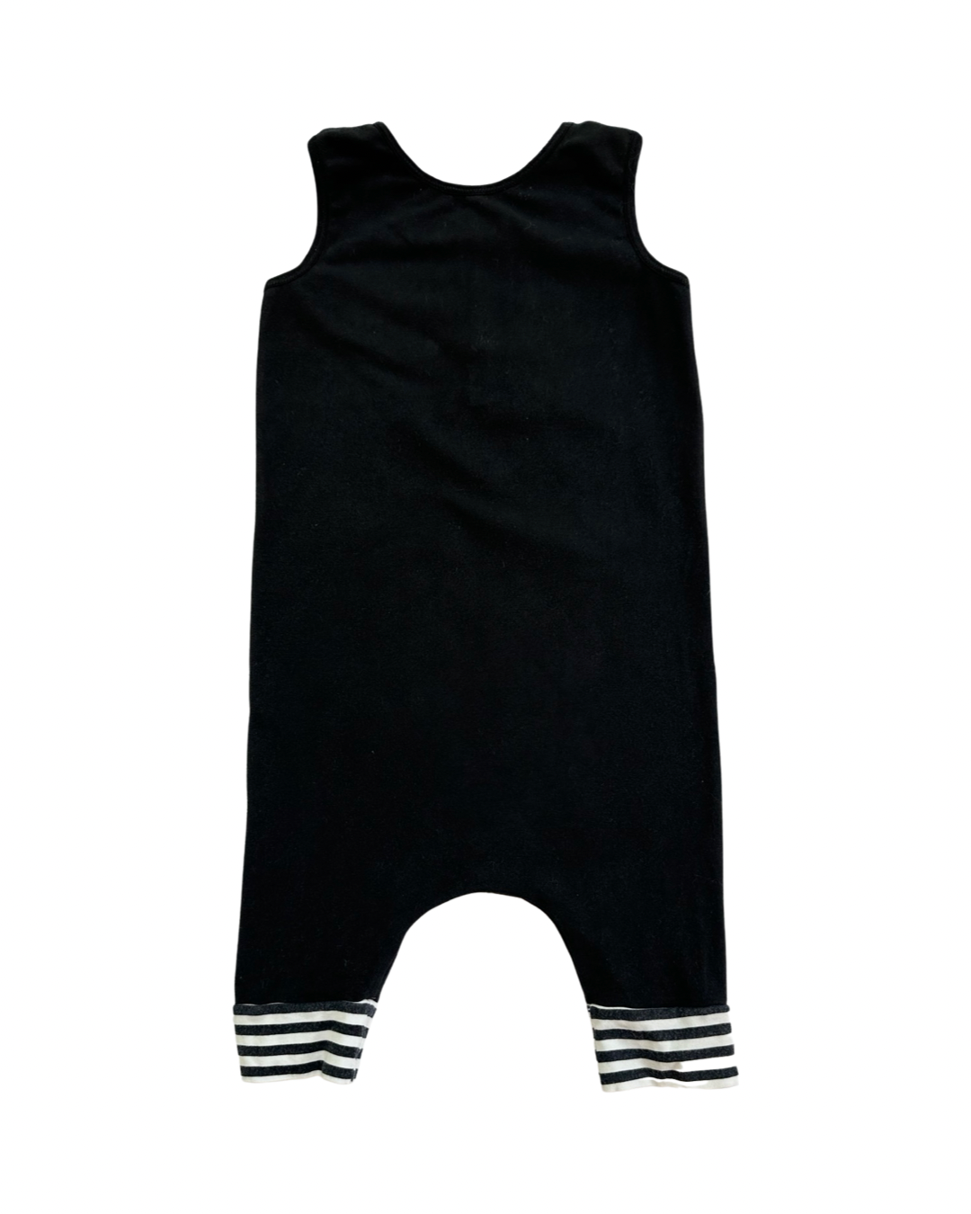 2T Toddler Boy RAGS to Raches Black Romper