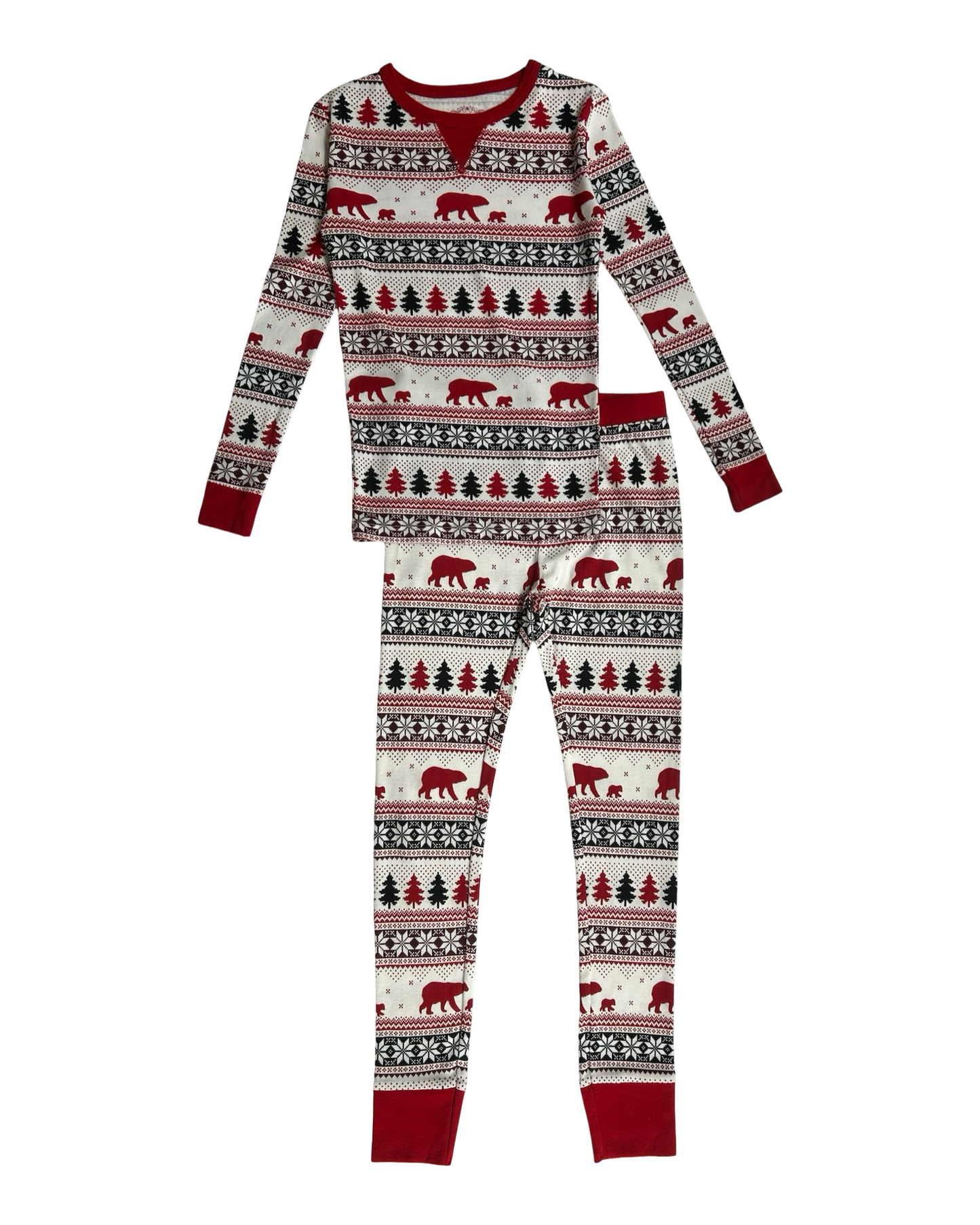 8T Toddler Boy Wondershop Fair Isle Christmas Pajamas 2 Piece Set