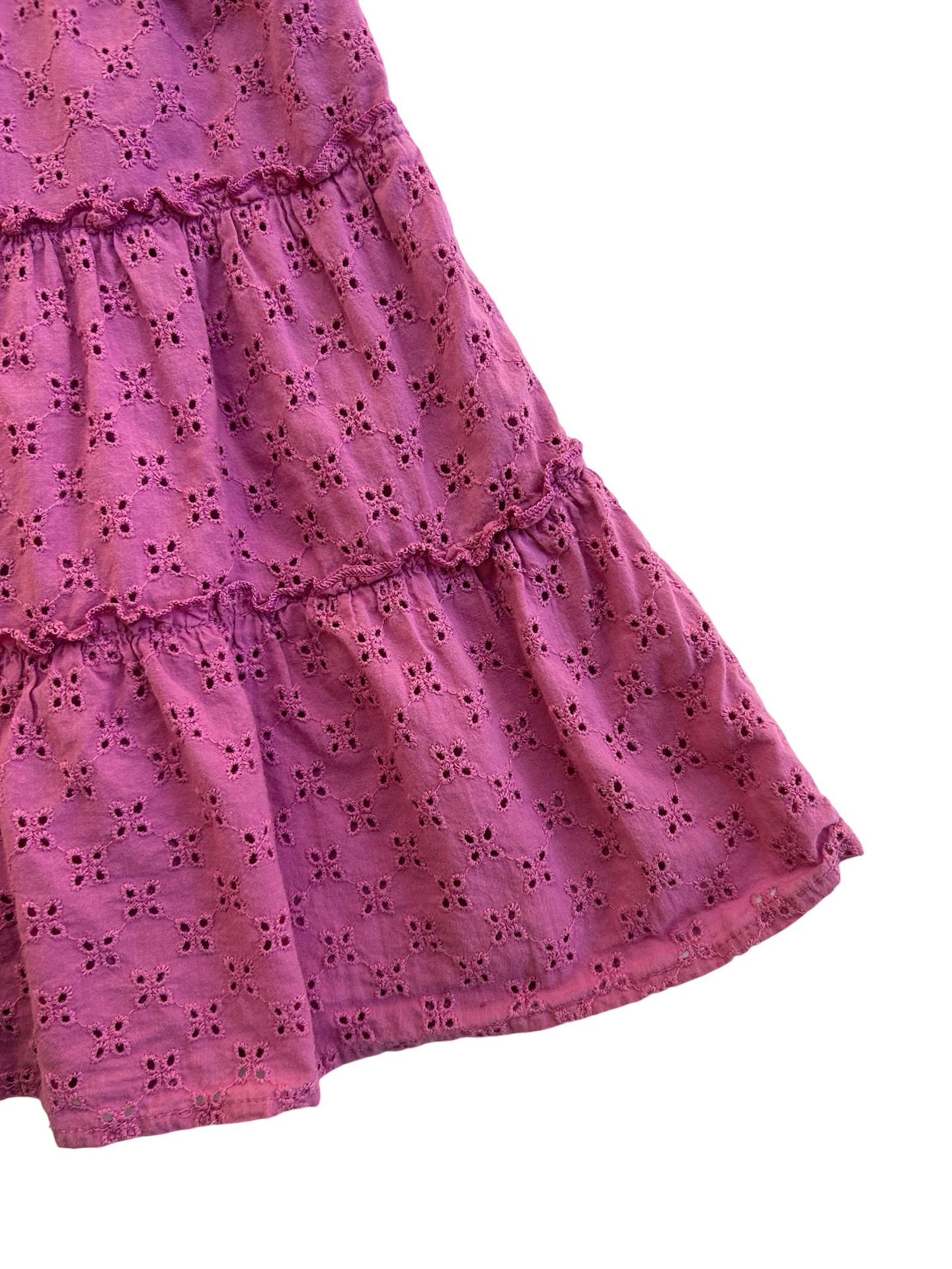 4T Toddler Girl WonderNation Purple Eyelet Dress