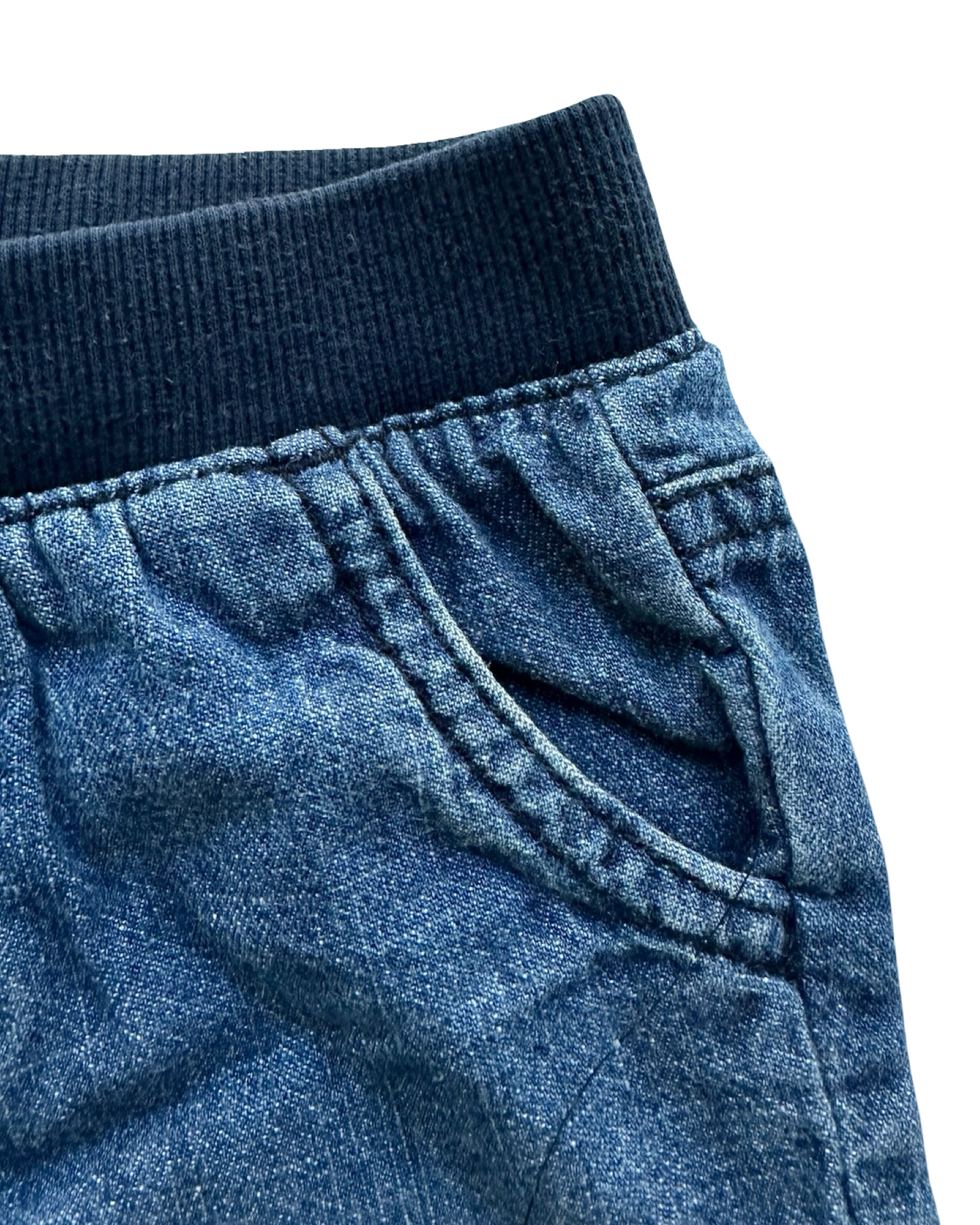 2T Toddler Girl Cherokee Blue Denim Short