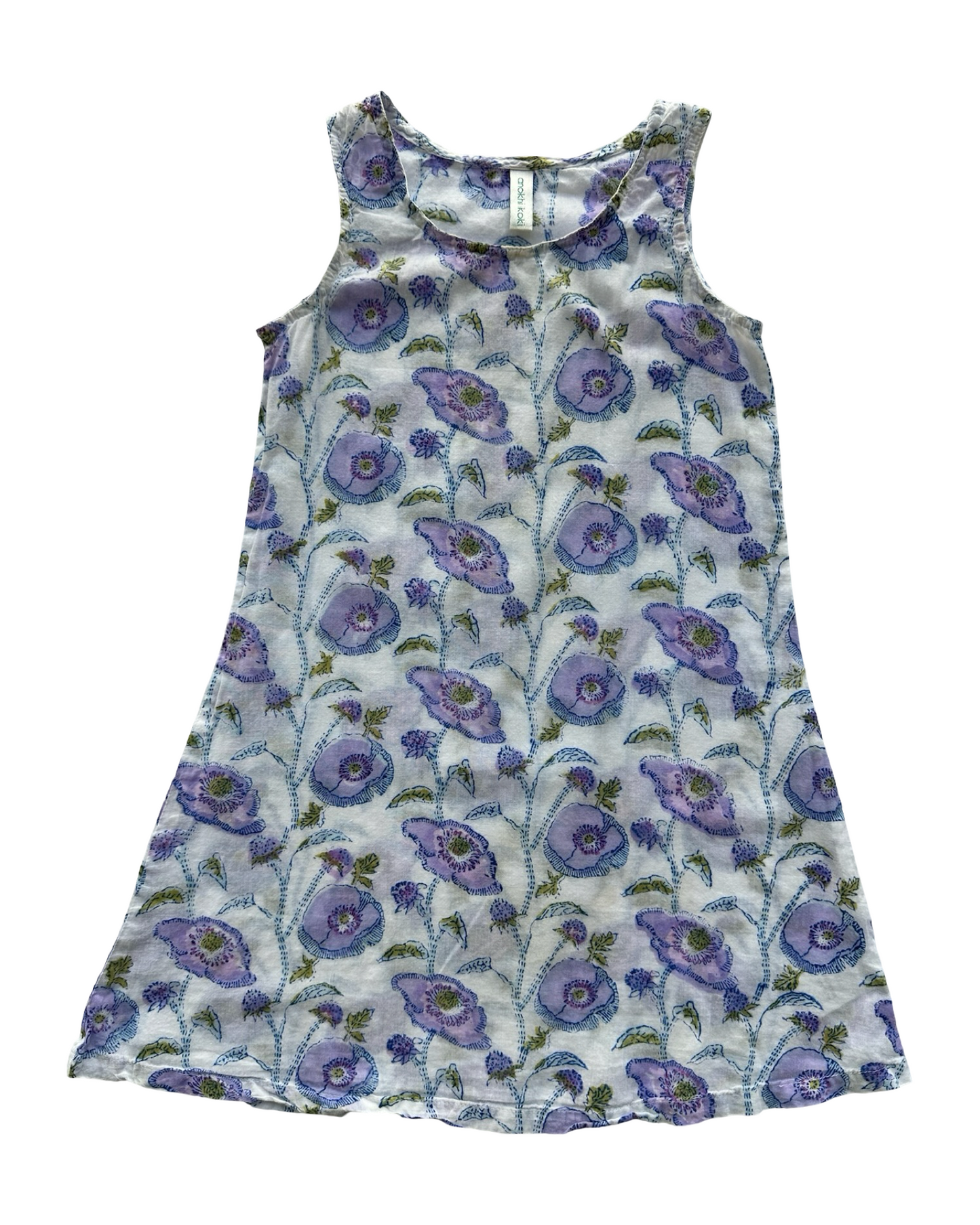 2Y-3Y Toddler Girl Anokhi Koki Lightweight Floral Dress