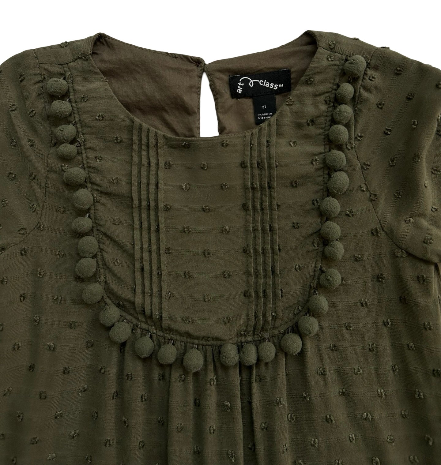 2T Toddler Girl Art Class Dress