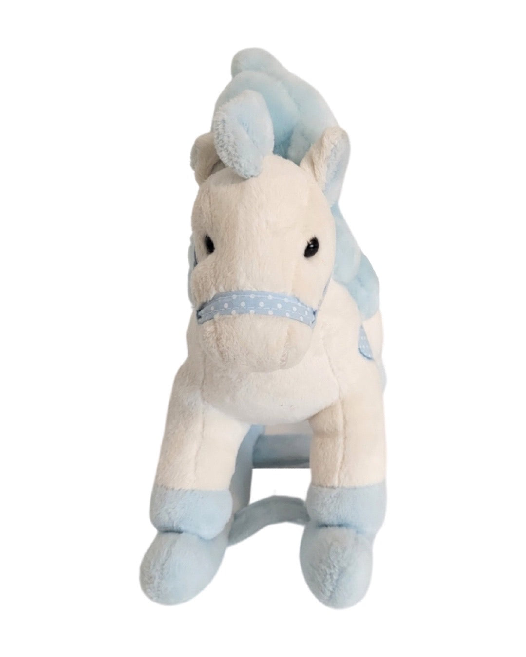 Baby Boy Musical Rocking Horse by Aurora Baby Wind Up 12" Lullaby