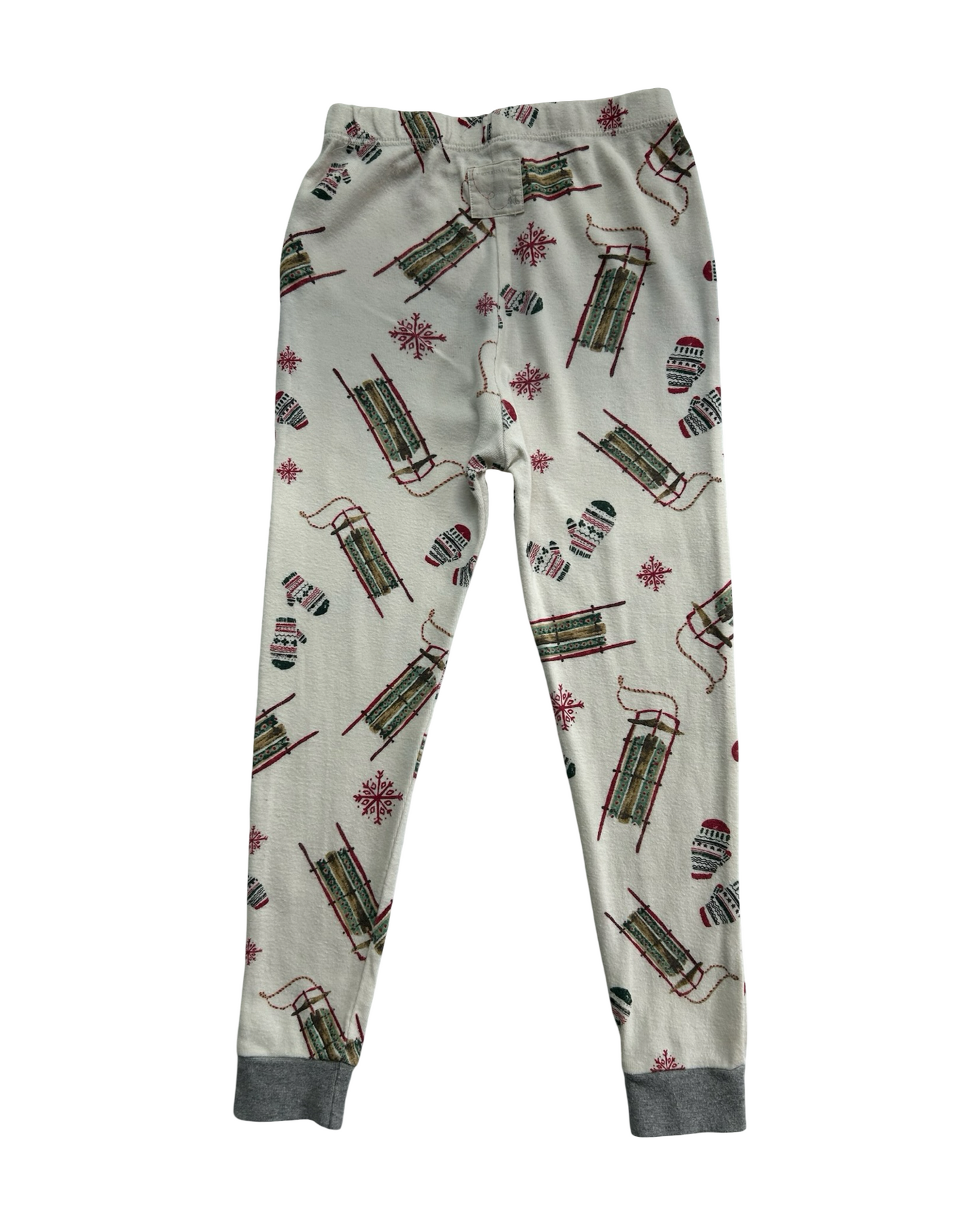 4T Toddler Girls/Boys (UNISEX) Burt’s Bees Kids Winter Christmas Organic Cotton 2 Piece Pjs Set