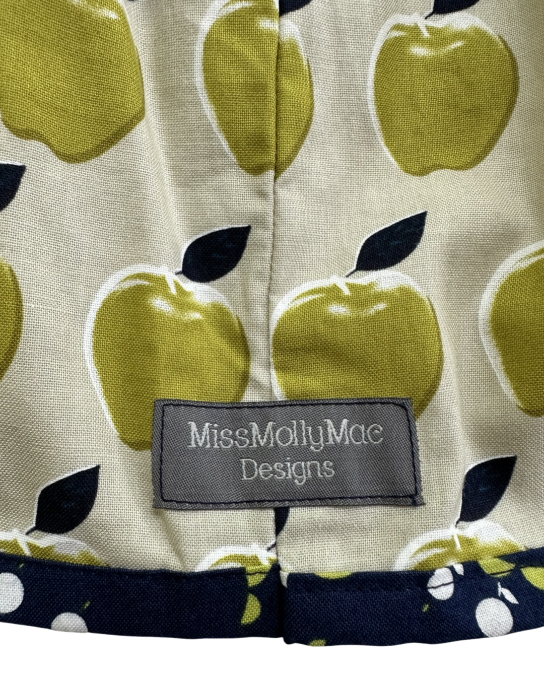 12M Baby Girl Boutique Small Shop Miss Molly Mae Designs Green Apple Dress
