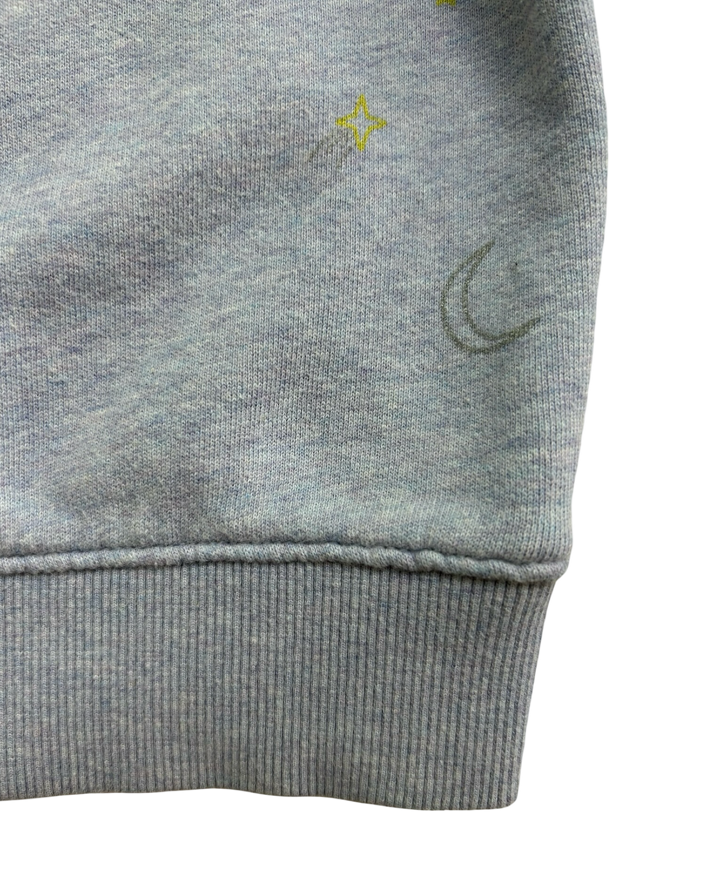 6T-7T Toddler Girls Hanna Andersson Cardigan In French Terry Sweatshirt.