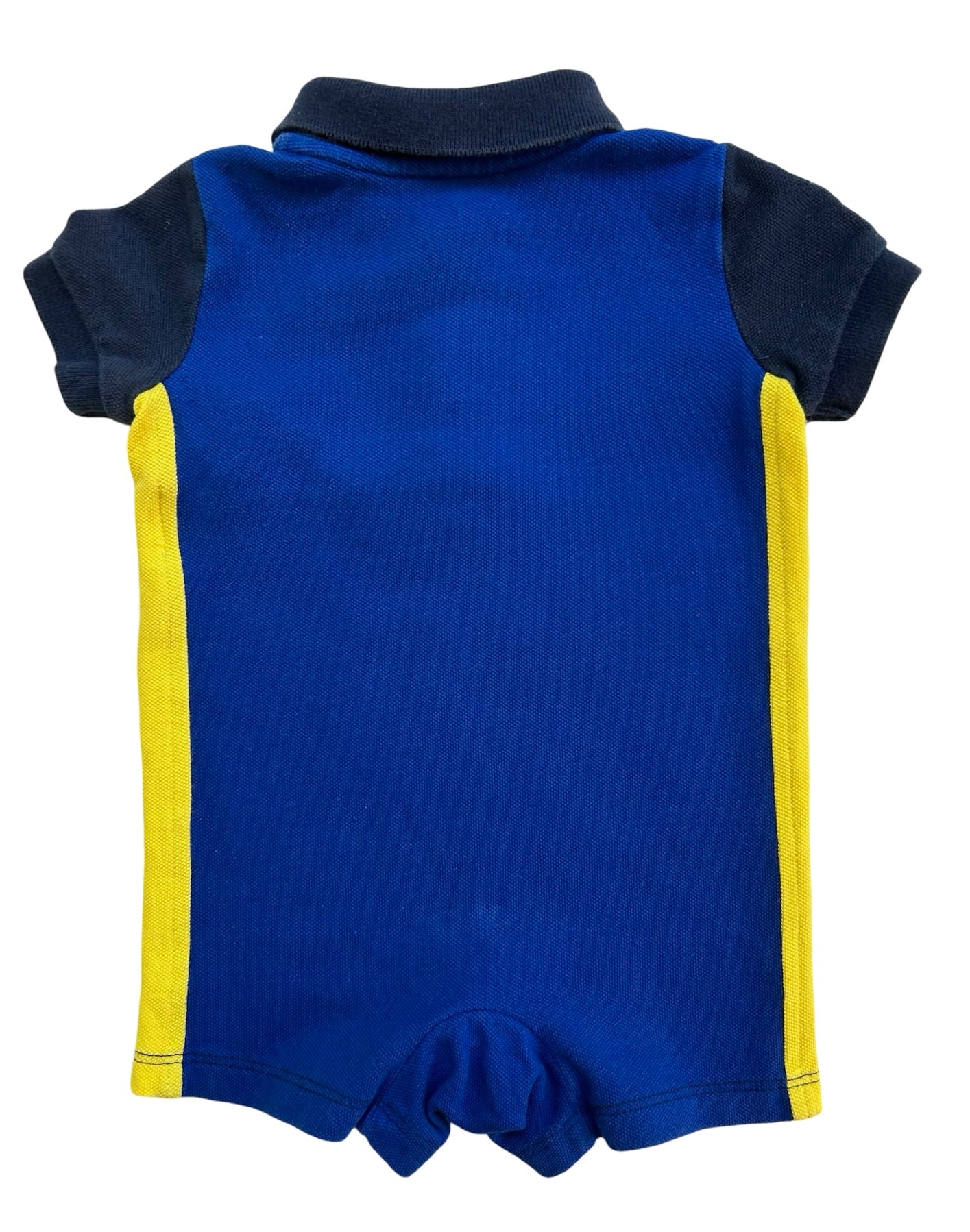 3M Baby Boys Ralph Lauren Tricolor Romper
