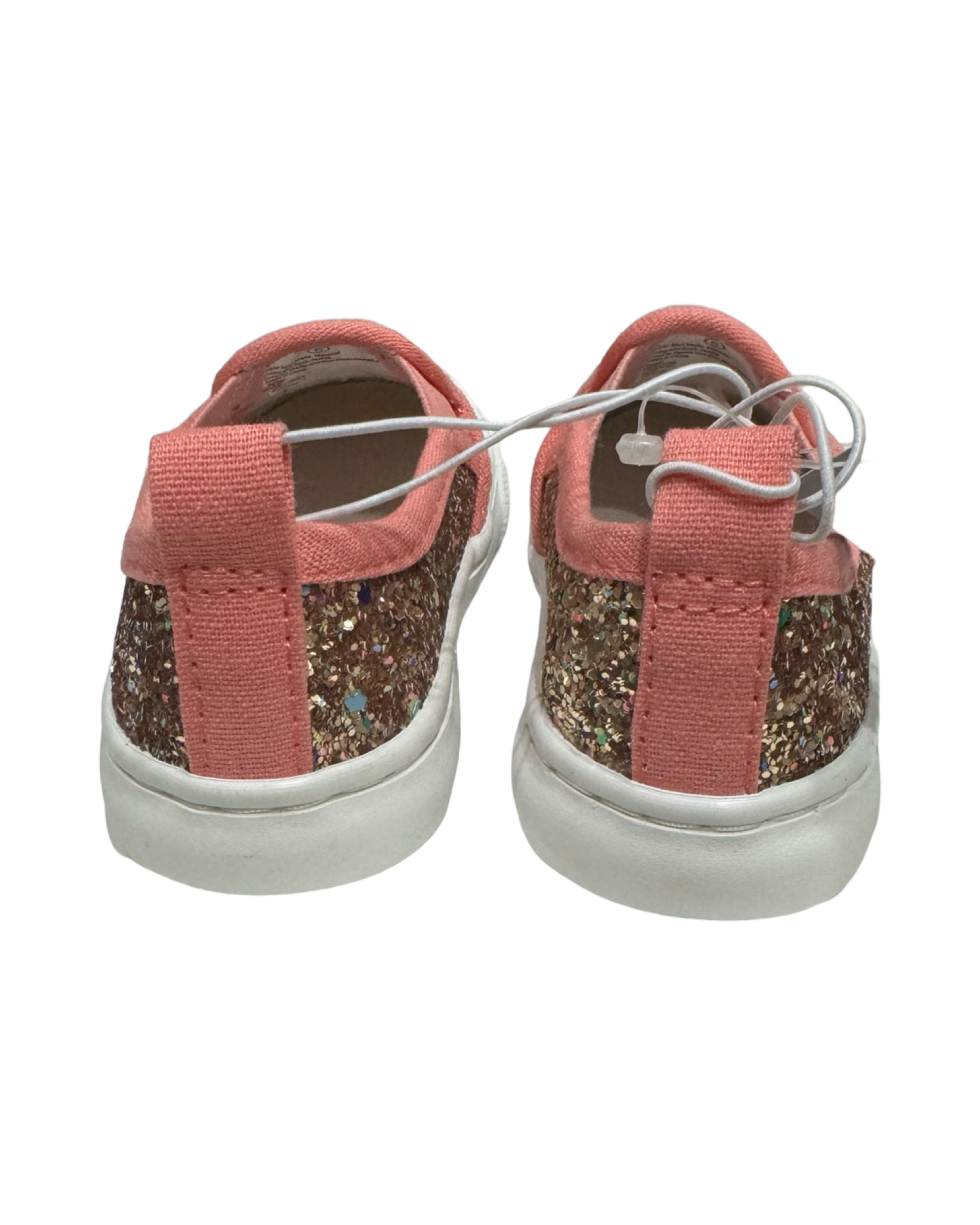 5C Toddler Girl Rose Gold & Pink Cat & Jack Madigan Sneaker Slip On Shoes