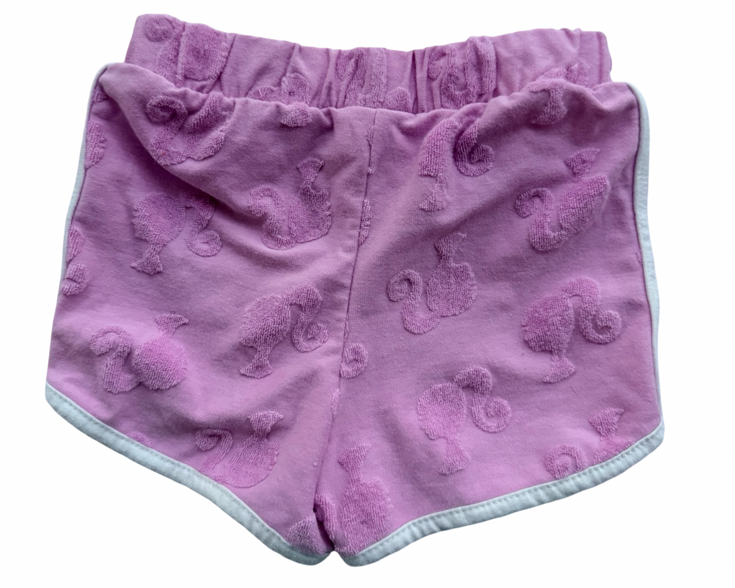 3T Toddler Girls Pink Barbie Retro Shorts