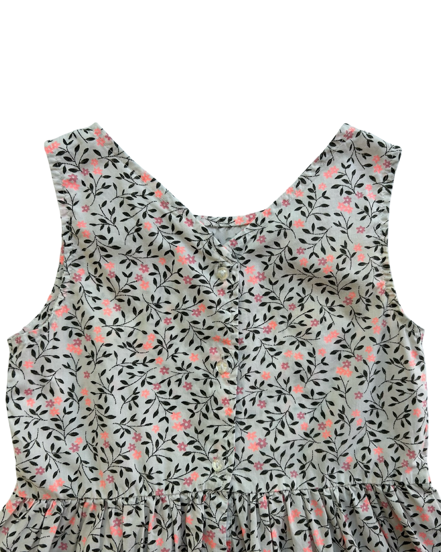 4-5Y Toddler Girls H&M Cotton Floral Dress.