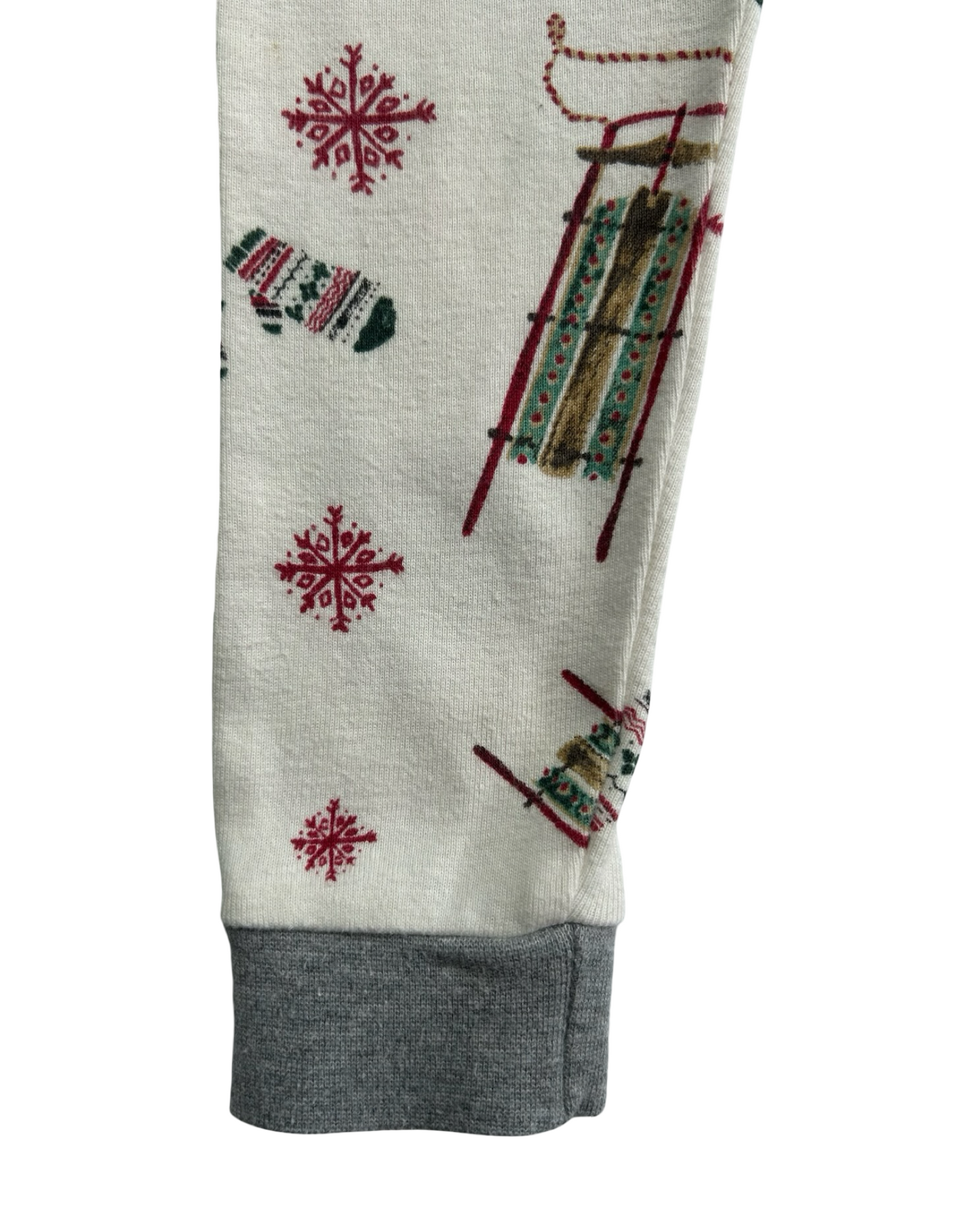 4T Toddler Girls/Boys (UNISEX) Burt’s Bees Kids Winter Christmas Organic Cotton 2 Piece Pjs Set