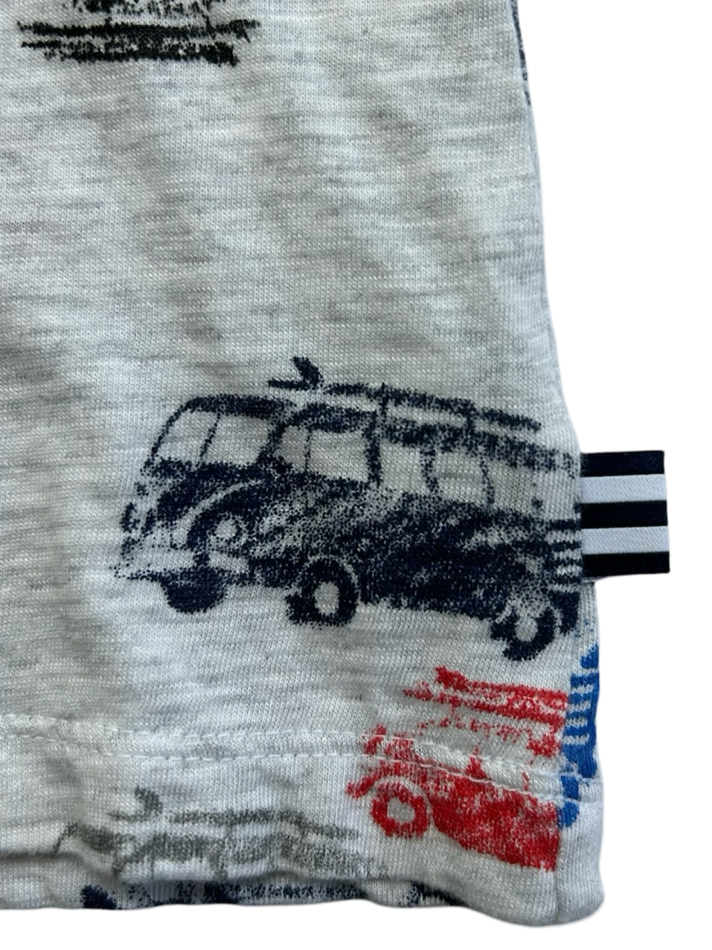 4-5Y Toddler Boys Splendid Car Print T-Shirt.